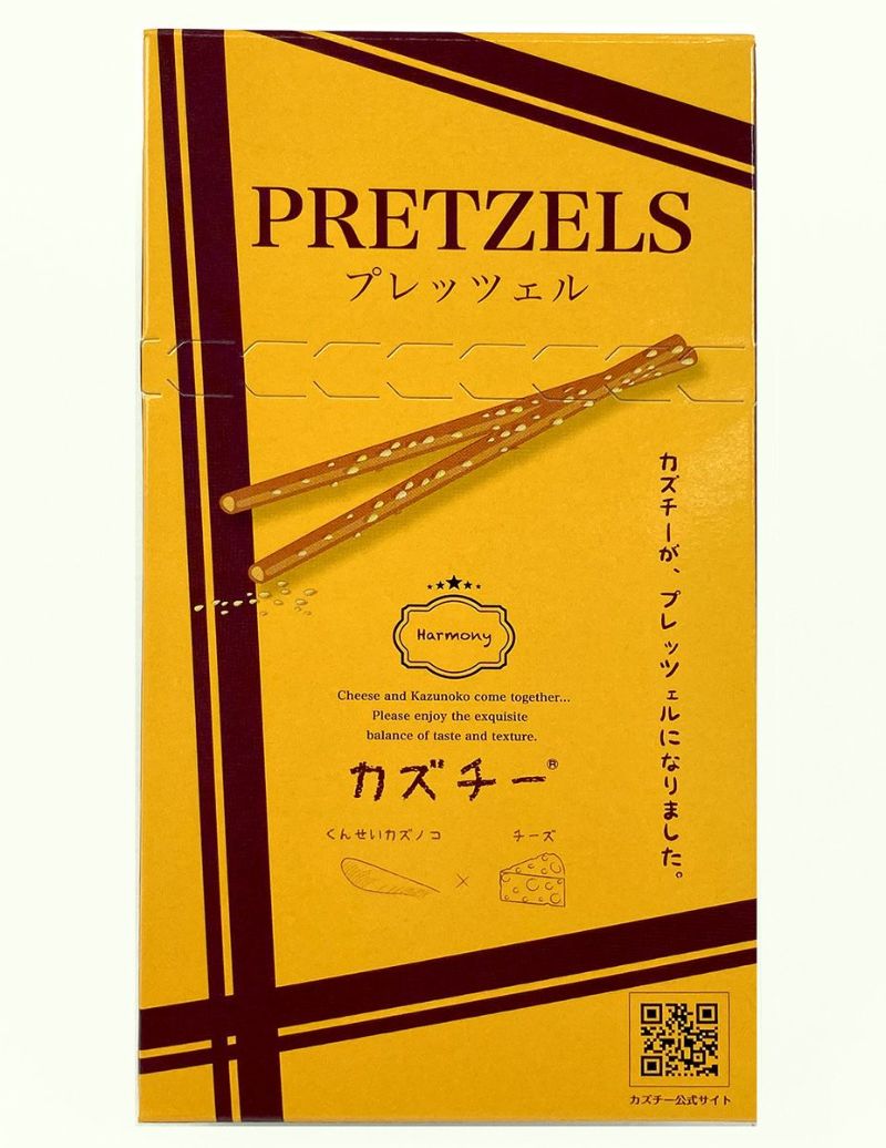 【井原水産】カズチープレッツェル45g ※9/9~15迄に順次発送予定