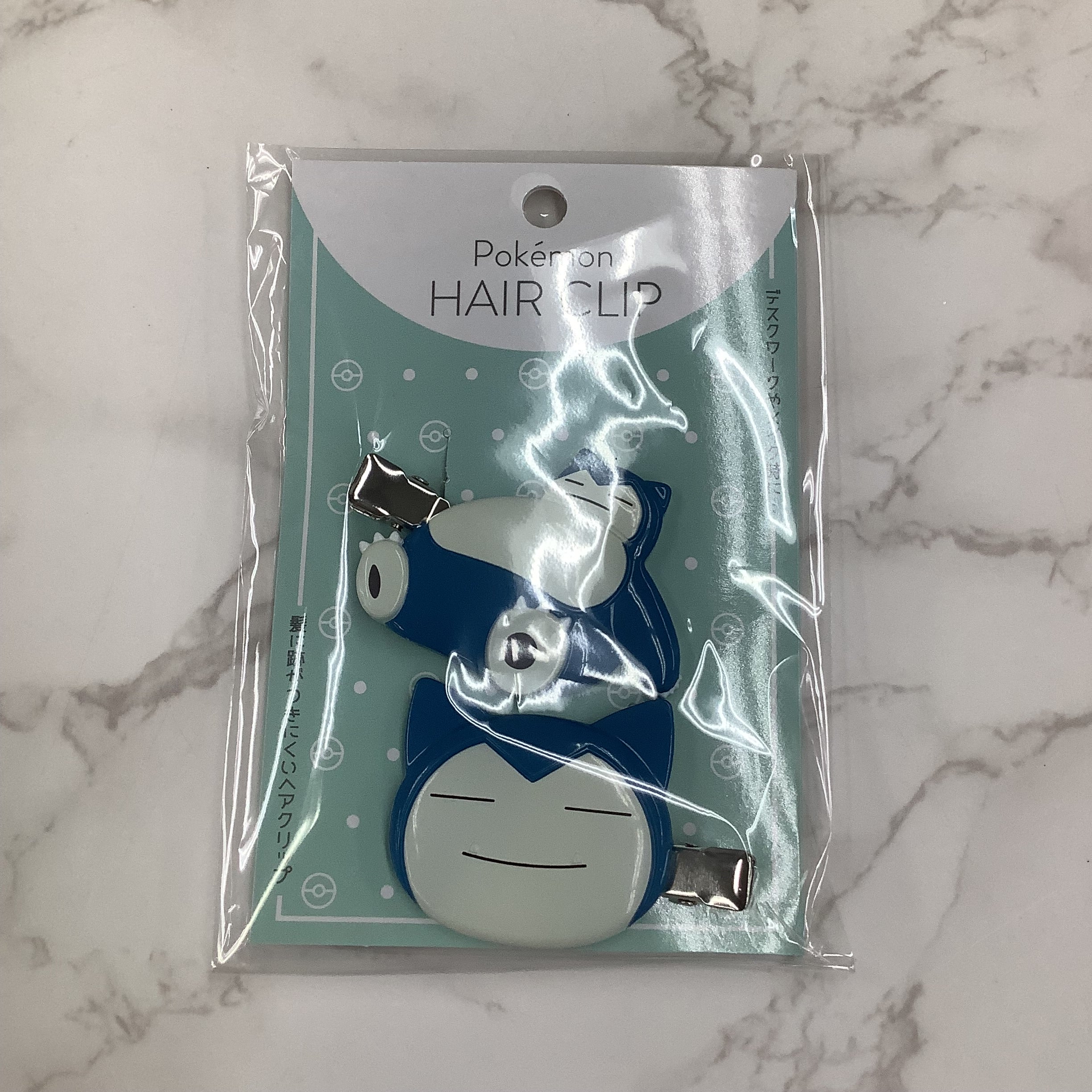 ポケモンヘアクリップ カビゴン※1/14までに順次発送予定