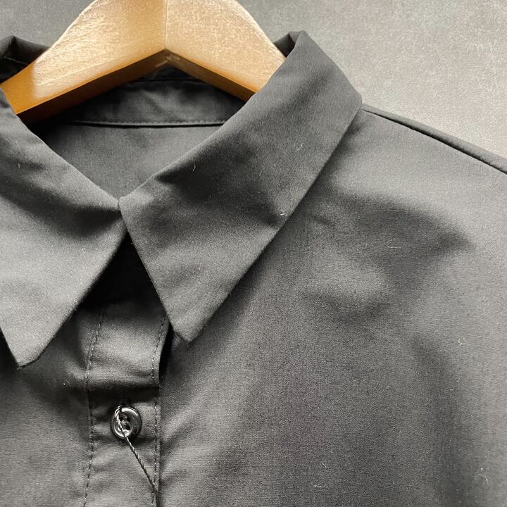 袖ボリュームシャツ ブラック※3/11迄に順次発送予定