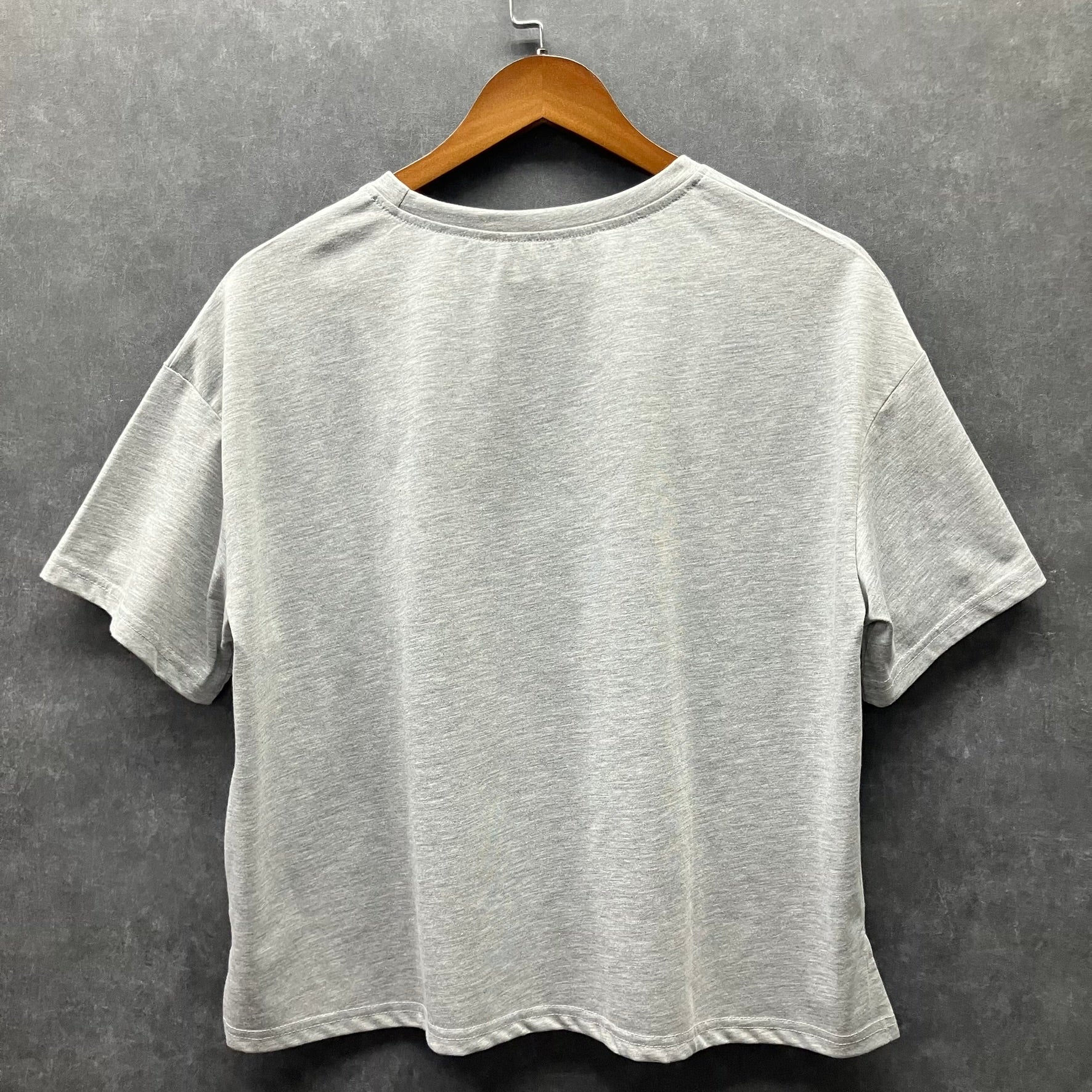 フォトプリントTシャツBRAND グレー※7/16~22迄に順次発送予定