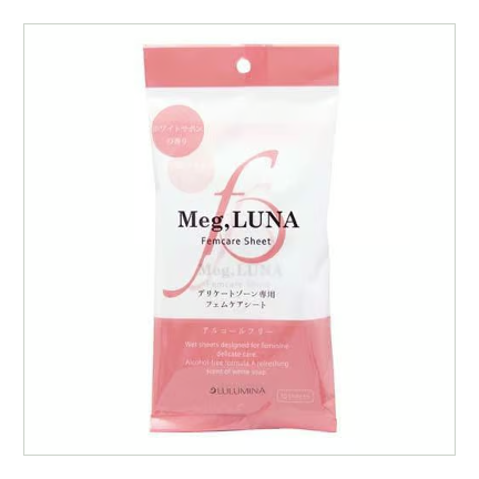 Meg,LUNA フェムケアシート 10枚入り ※8/13までに順次配送予定