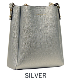 縦型ミニショルダー シルバー ※6/25~7/1順次発送予定