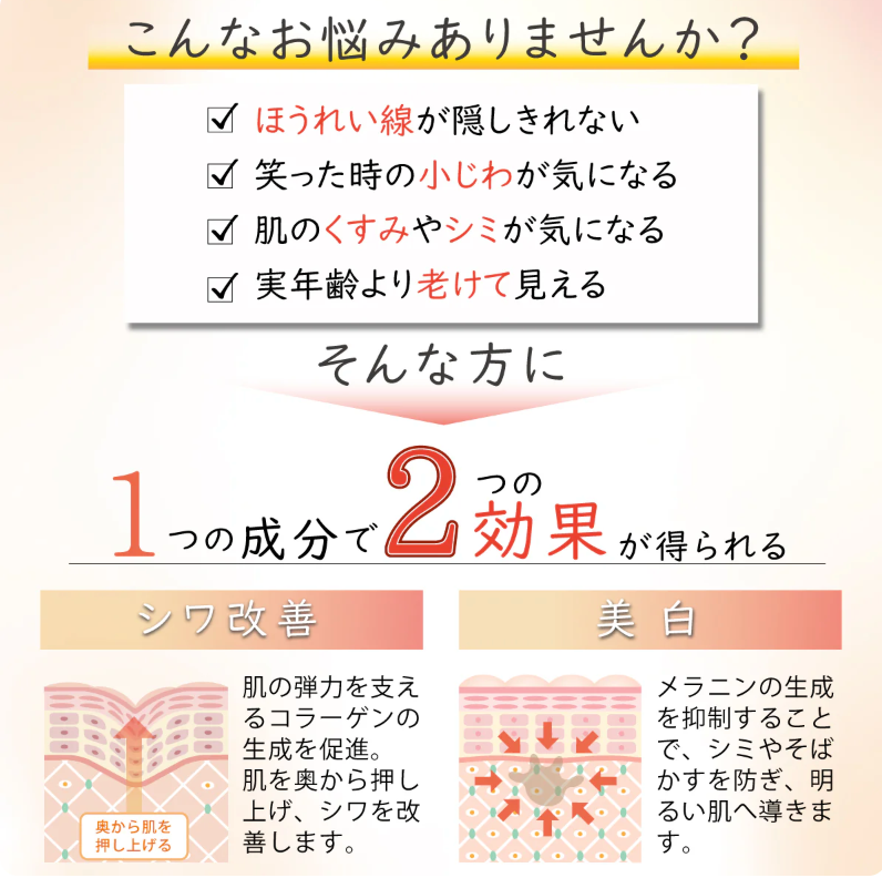 KIREIN 薬用シワ改善美白クリーム 30g ※5/7~13までに順次配送予定