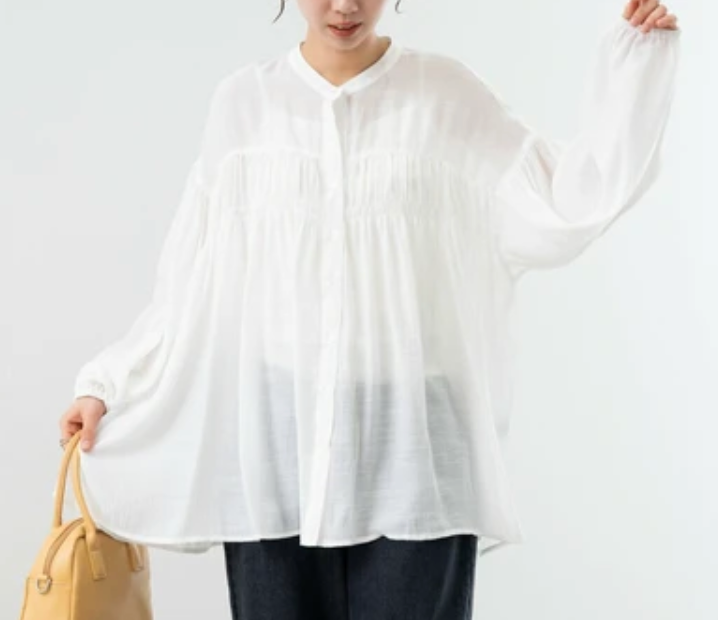 ヴィンテージブラウス アイボリー※5/28~6/3迄に順次発送予定