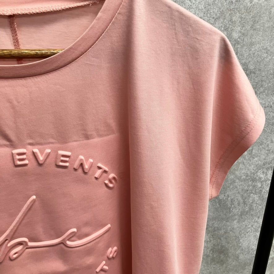 サークルロゴTシャツ ピンク※8/6~12迄に順次発送予定
