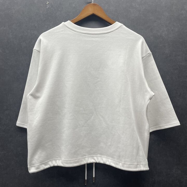 ステッチデザインプルオーバー ホワイト※4/15迄に順次発送予定