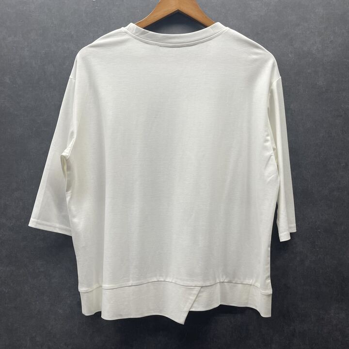 ジップ付きTシャツ ホワイト※3/11迄に順次発送予定