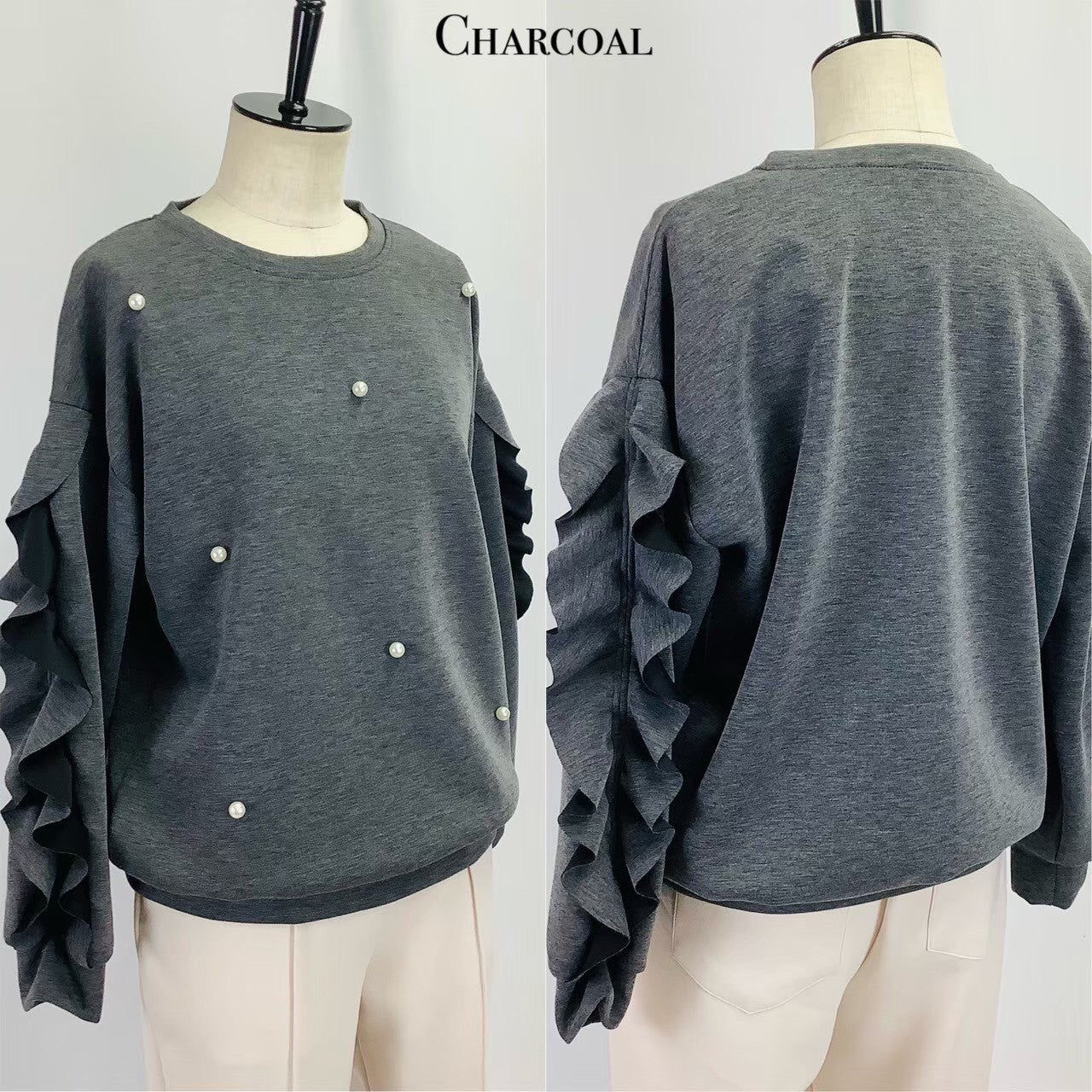 ビジュートレーナー グレー ※10/21迄に順次発送予定