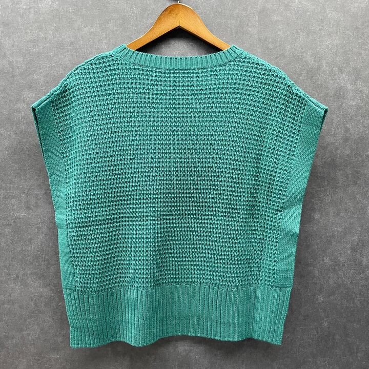 メッシュニットベスト グリーン※4/30~5/6までに順次配送予定