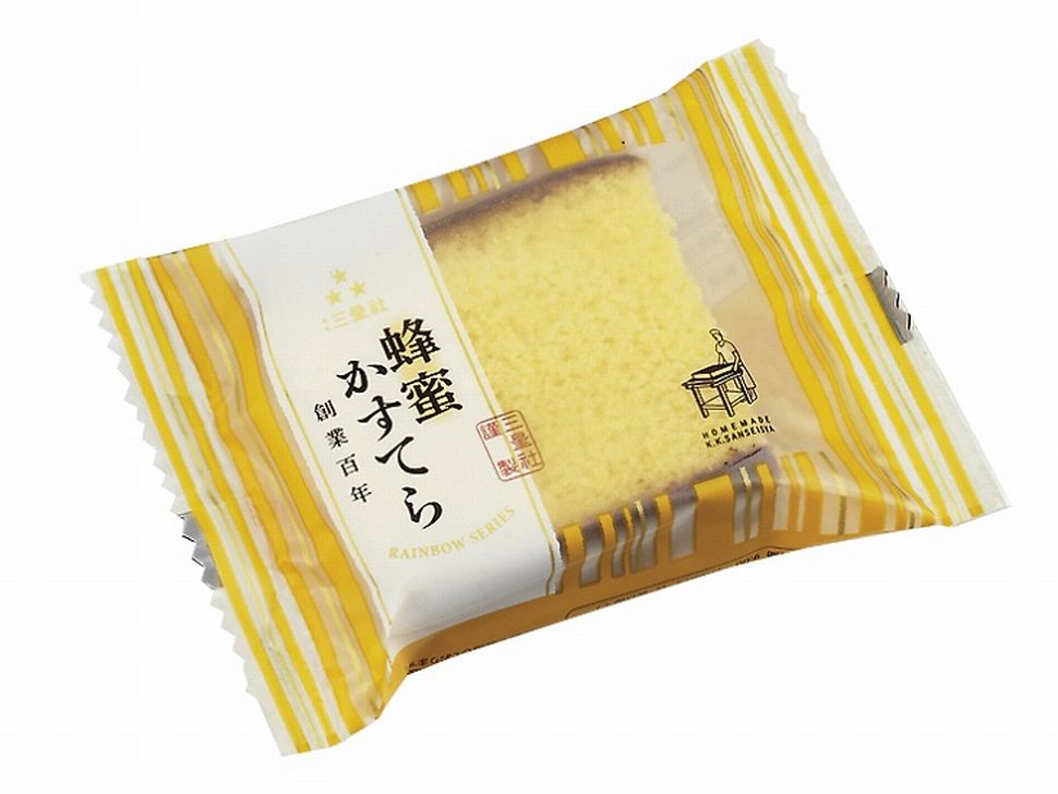 【三星社】レインボーシリーズ 蜂蜜かすてら※8/6~12迄に順次発送予定