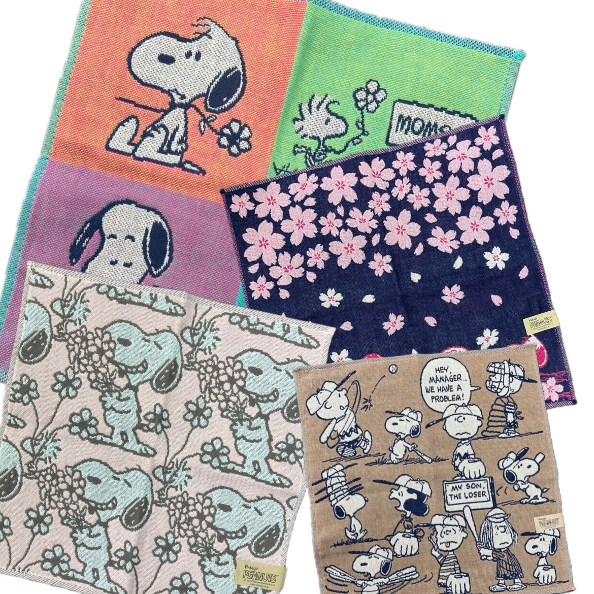 【2+1】ランダムハンドタオル ピーナッツ *4/30~5/6迄に順次発送予定