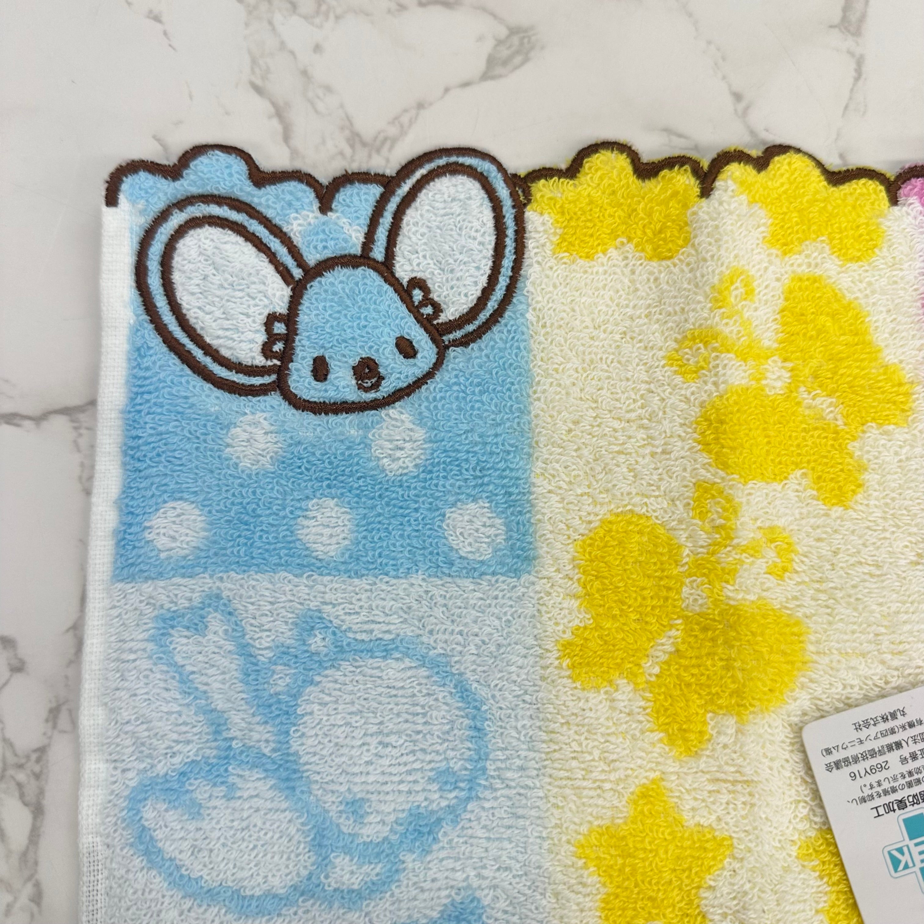 マイメロ×フラットくん ハンカチ ※8/6~8/13順次発送予定