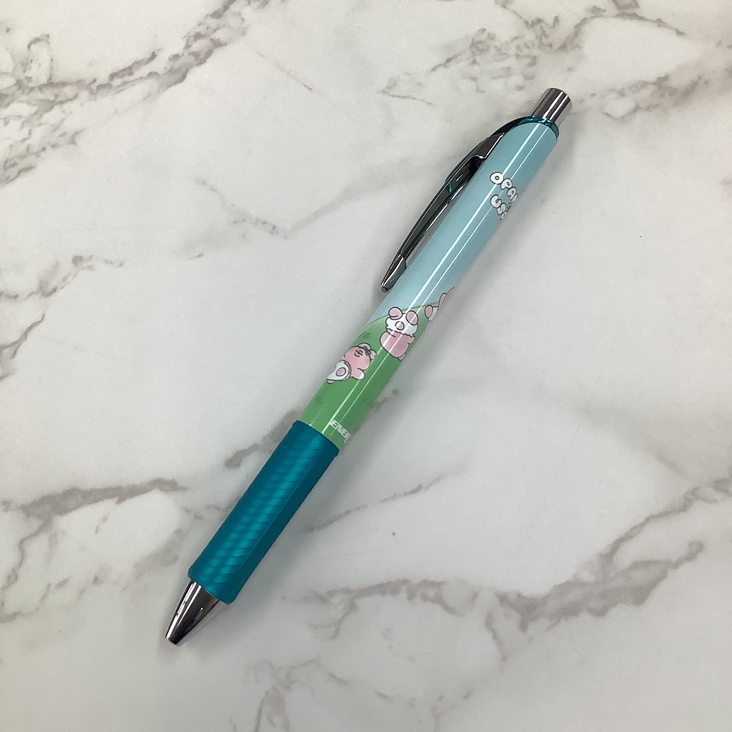 おぱんちゅうさぎ シャープペン ころがりぱんちゅ ブルー※8/6~8/13順次発送予定