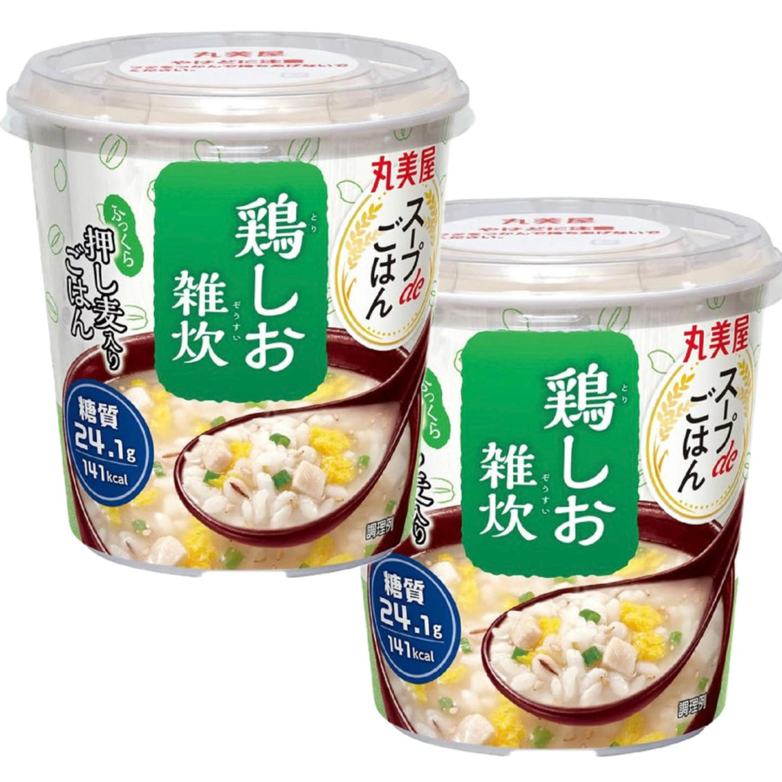 ▪️【2個セット】丸美屋 スープdeごはん<鶏しお雑炊>※4/9~15迄に順次発送予定