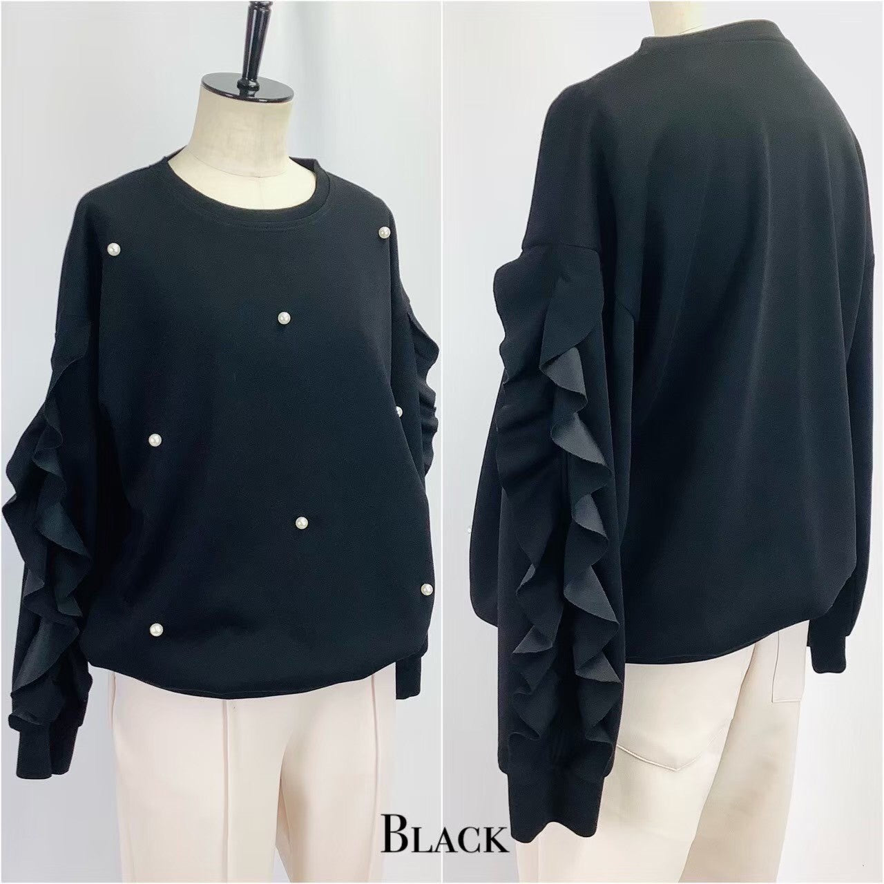 ビジュートレーナー ブラック ※10/15迄に順次発送予定