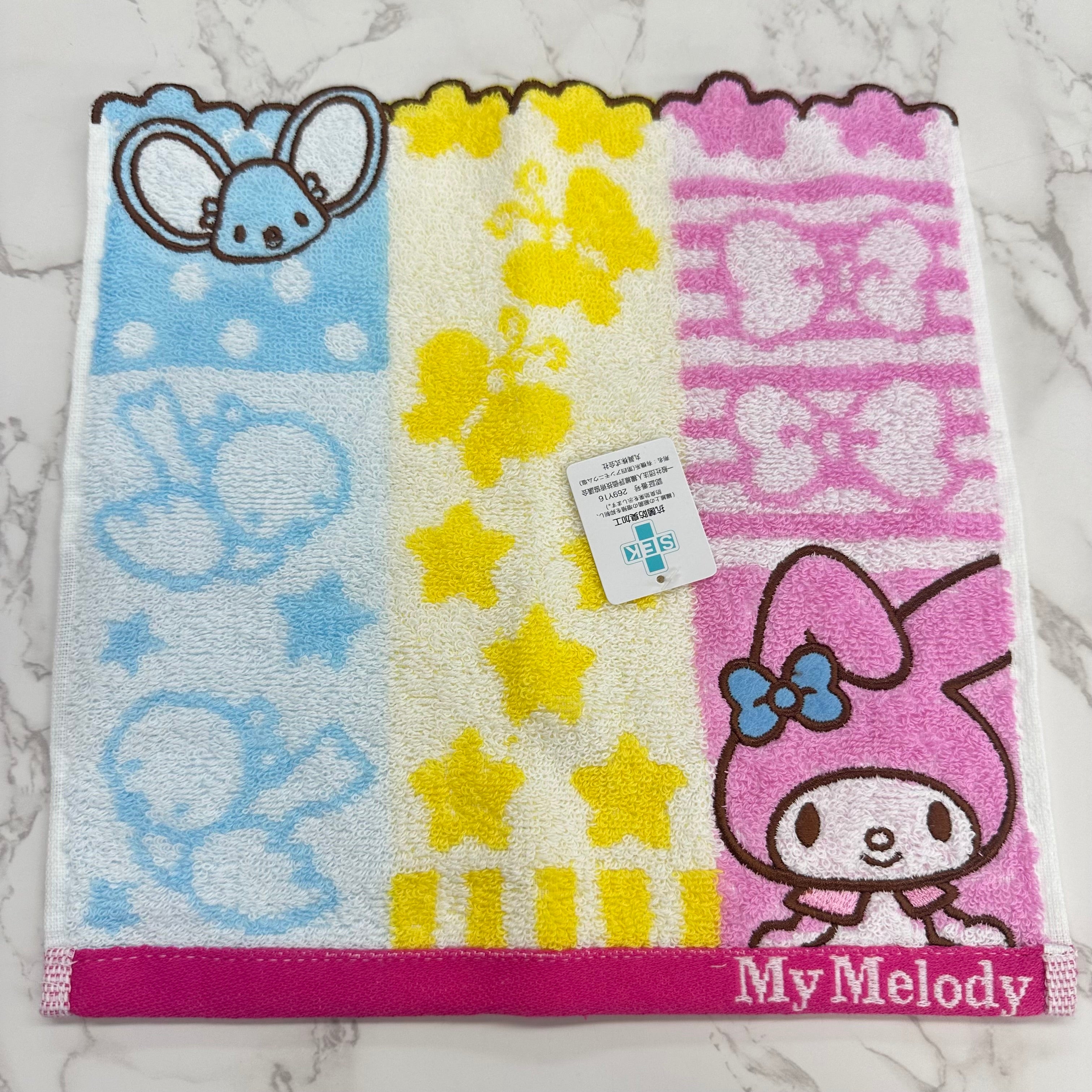 マイメロ×フラットくん ハンカチ ※8/6~8/13順次発送予定