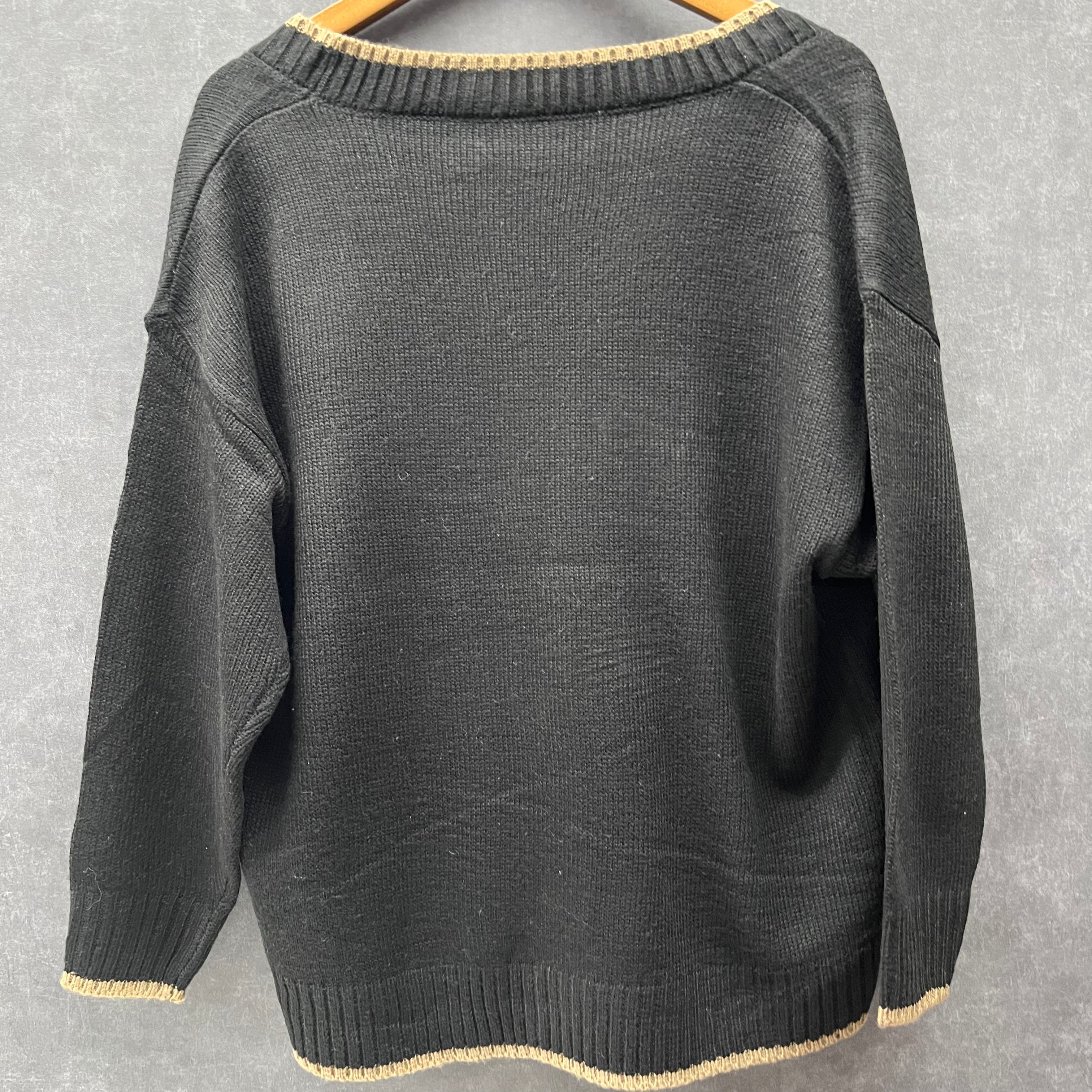 ニットカーディガン ブラック ※4/9~15迄に順次発送予定