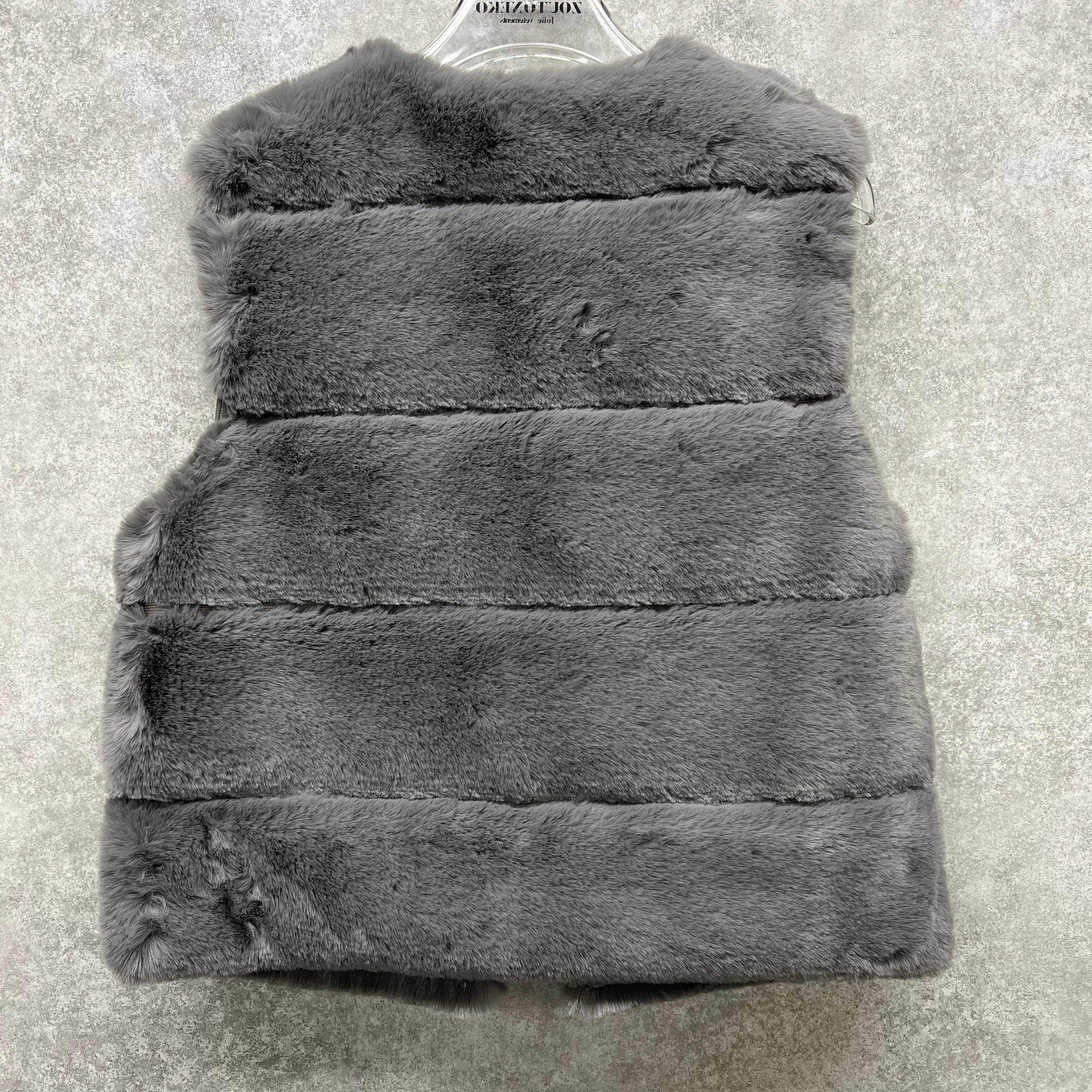 ファーベストリボン グレー ※10/21迄に順次発送予定