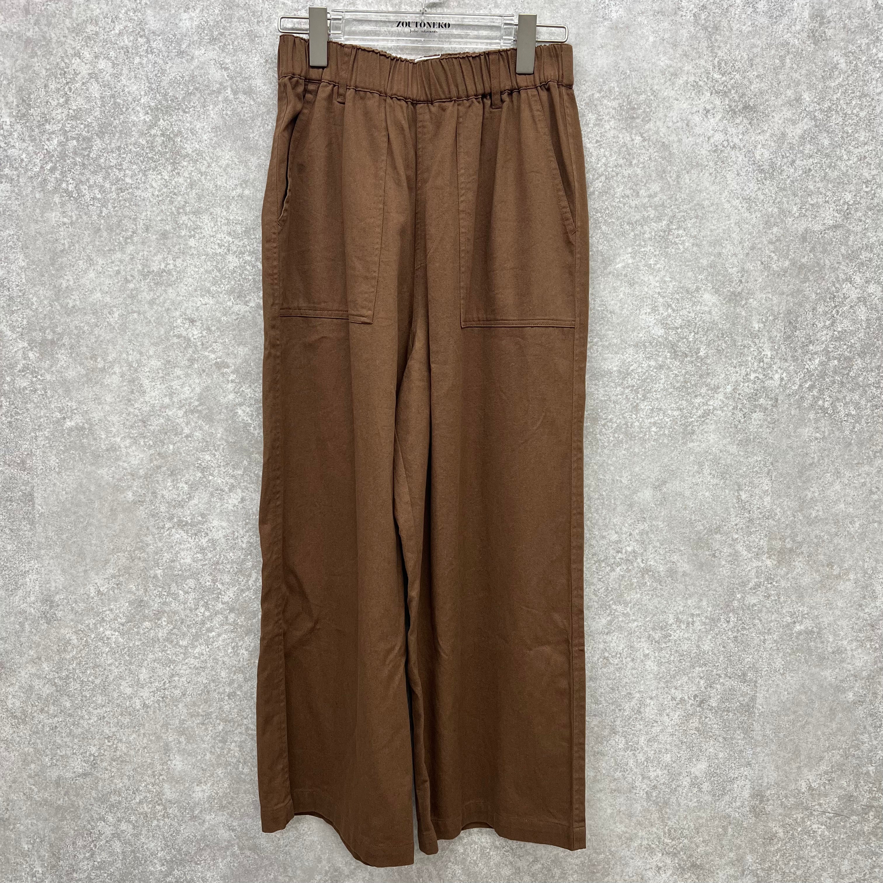 バギーパンツ ブラウン ※10/21迄に順次発送予定