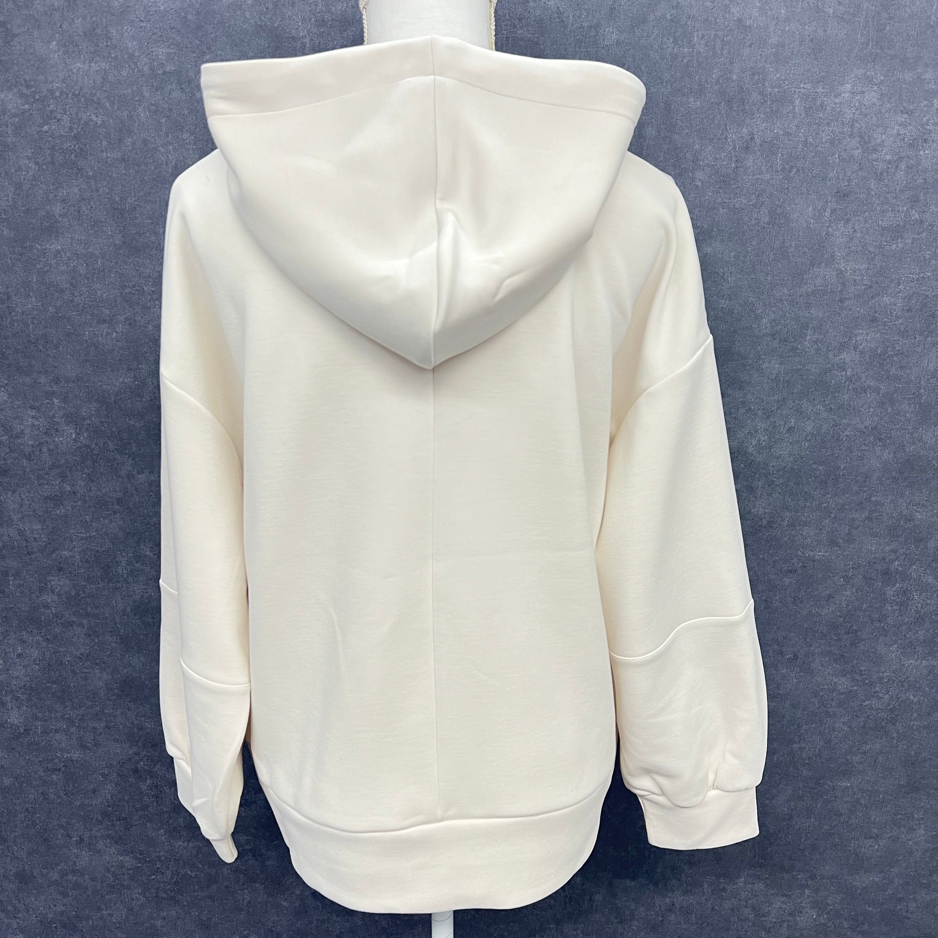 ジップパーカー ホワイト ※10/21迄に順次発送予