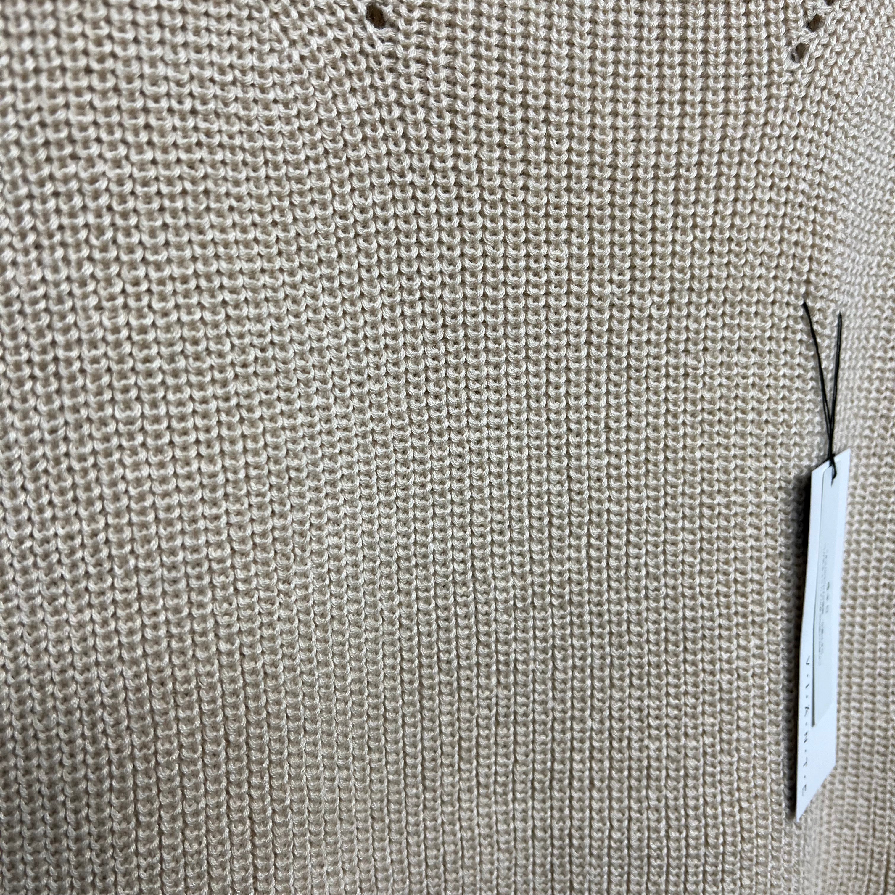 ニットベスト ベージュ ※10/21迄に順次発送予定