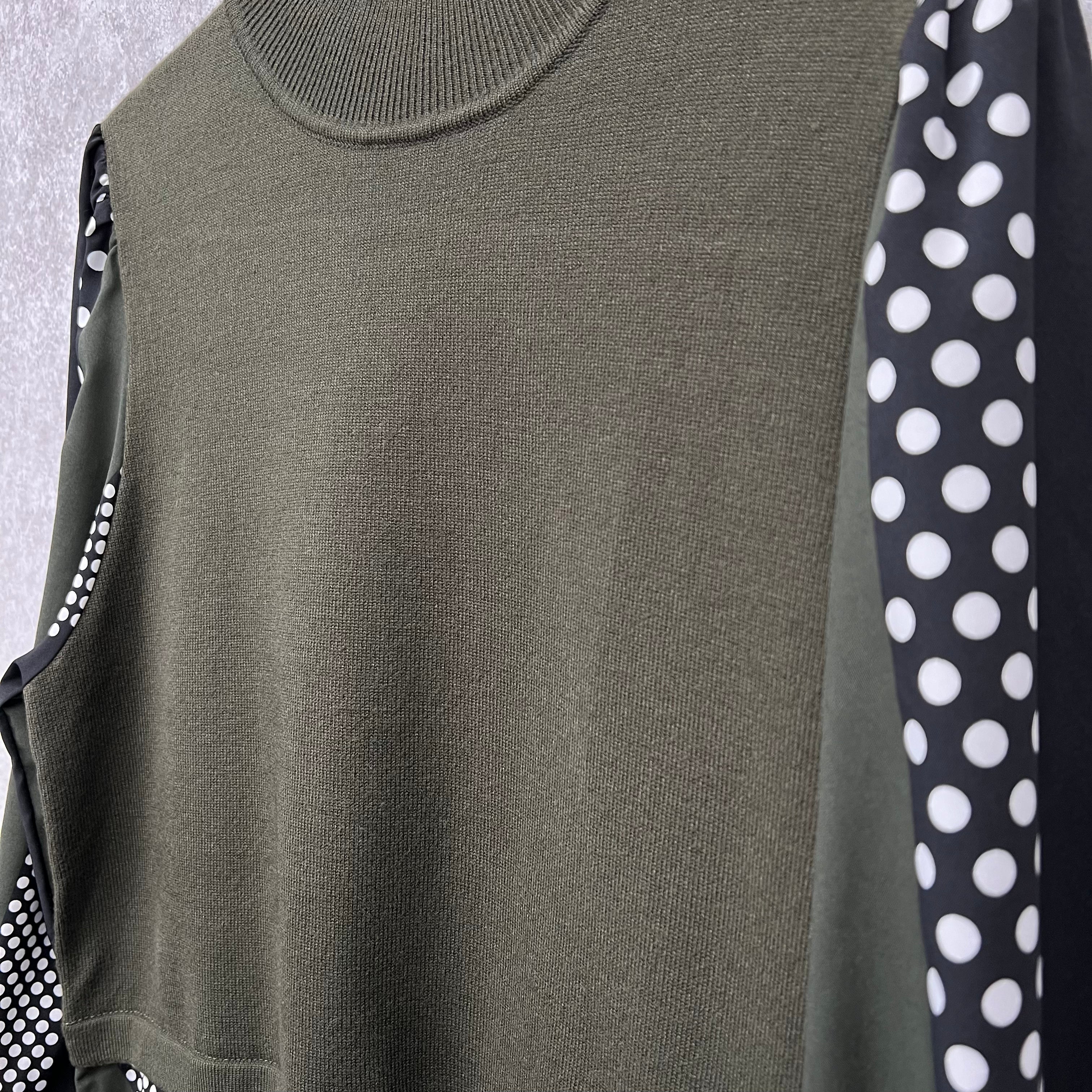 【在庫5点以下】ロングワンピース カーキ ※4/15迄に順次発送予定