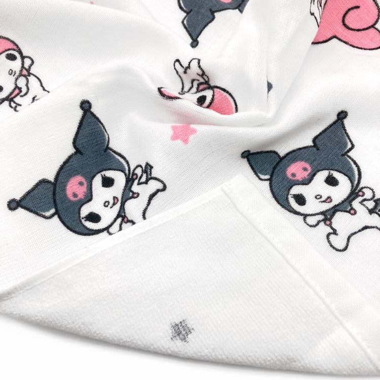マイメロディ&クロミ フェイスタオル ガーゼパイル※9/24までに順次発送予定