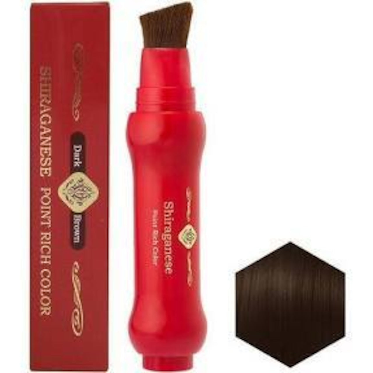 【1点物市🉐】シラガネーゼポイントリッチカラー20g ナチュラルブラウン※10/7までに順次発送予定