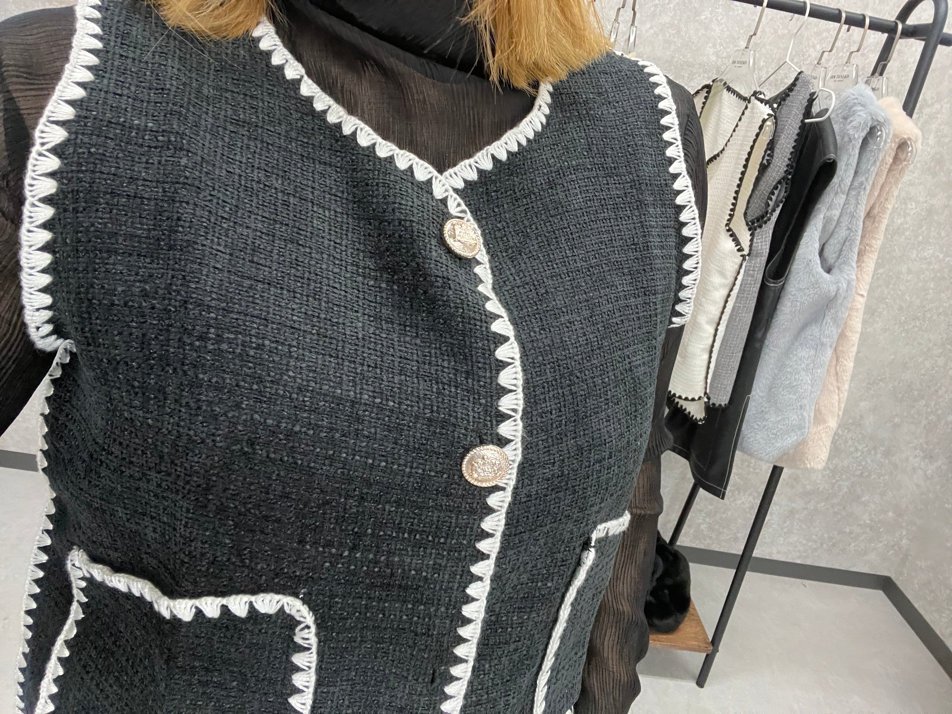 ソフトベスト ブラック ※10/21迄に順次発送予定