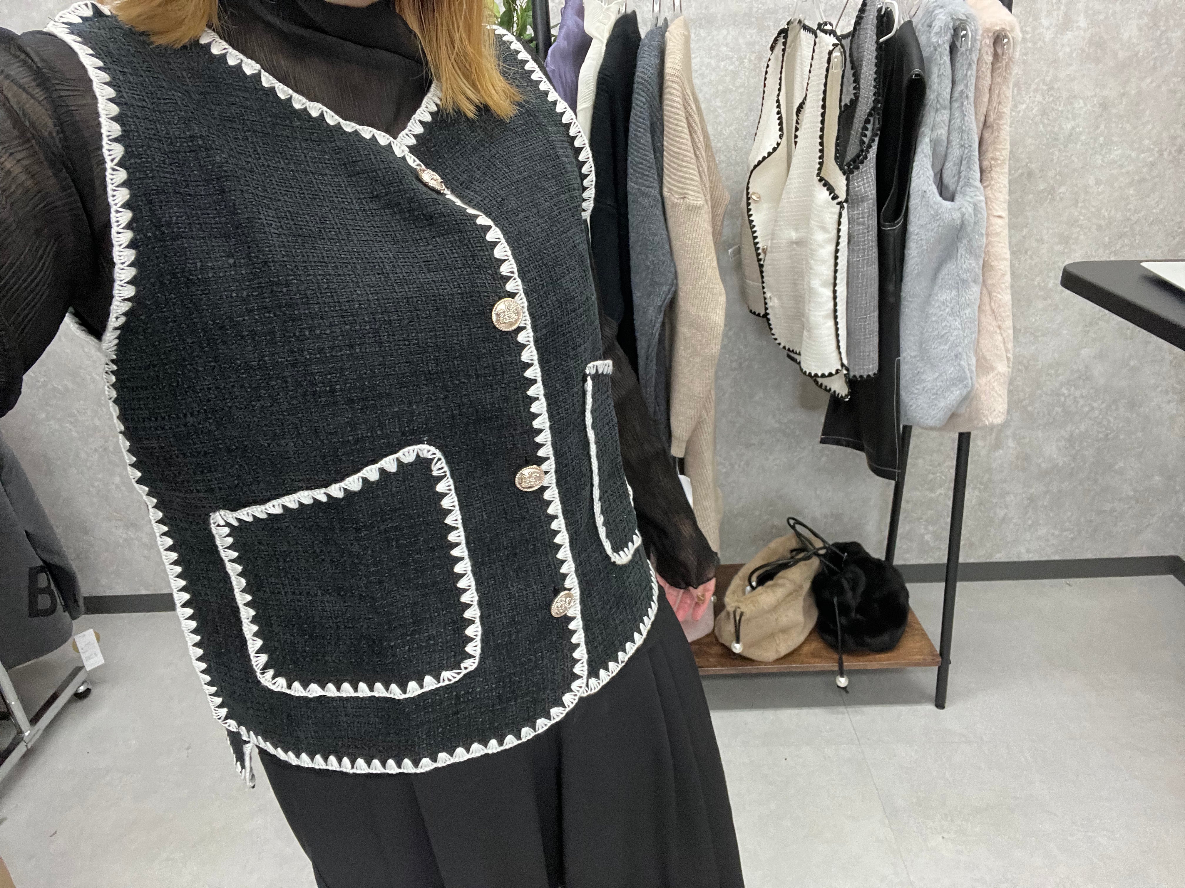 ソフトベスト ブラック ※10/21迄に順次発送予定