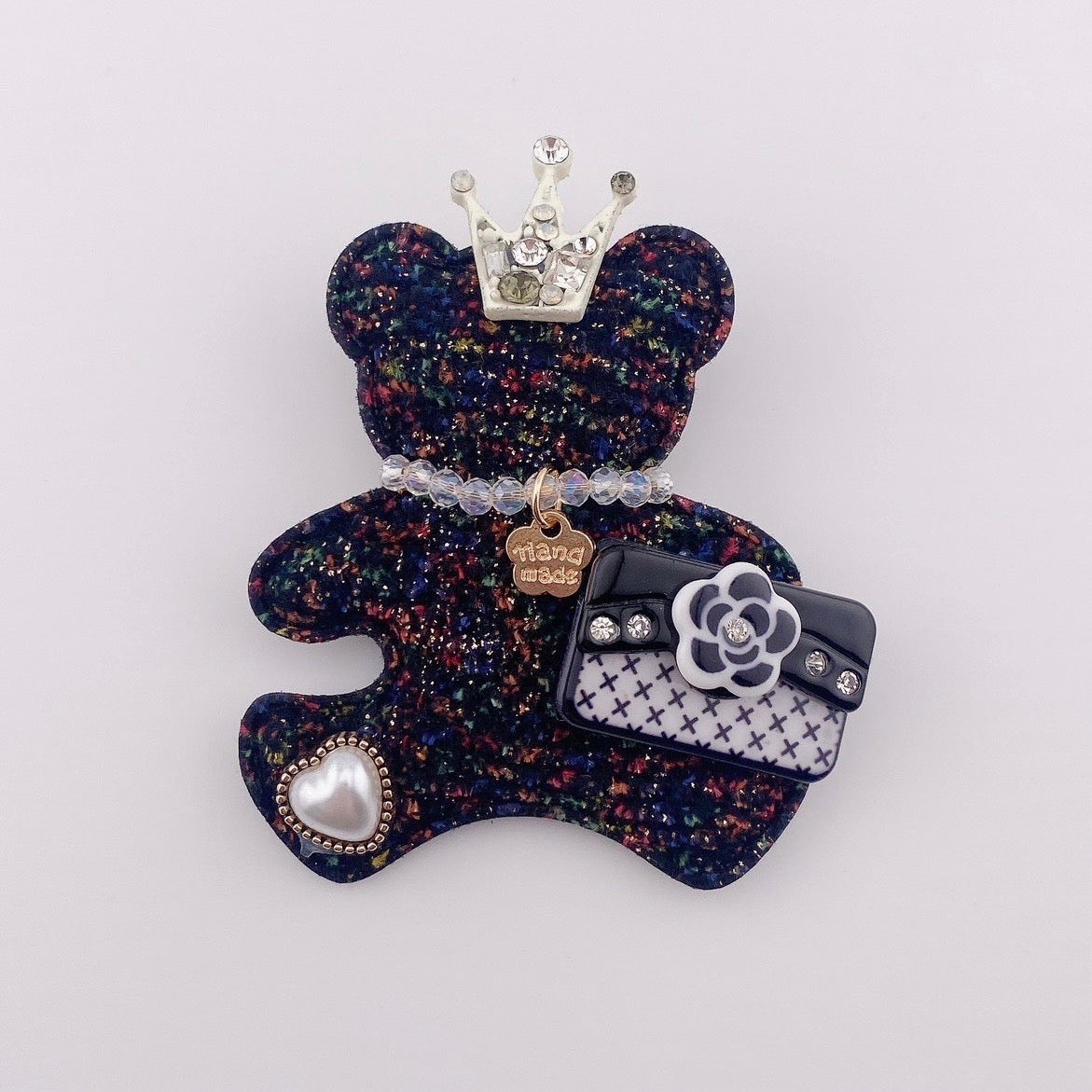 ベアーブローチ ブラック※1/14迄に順次発送予定