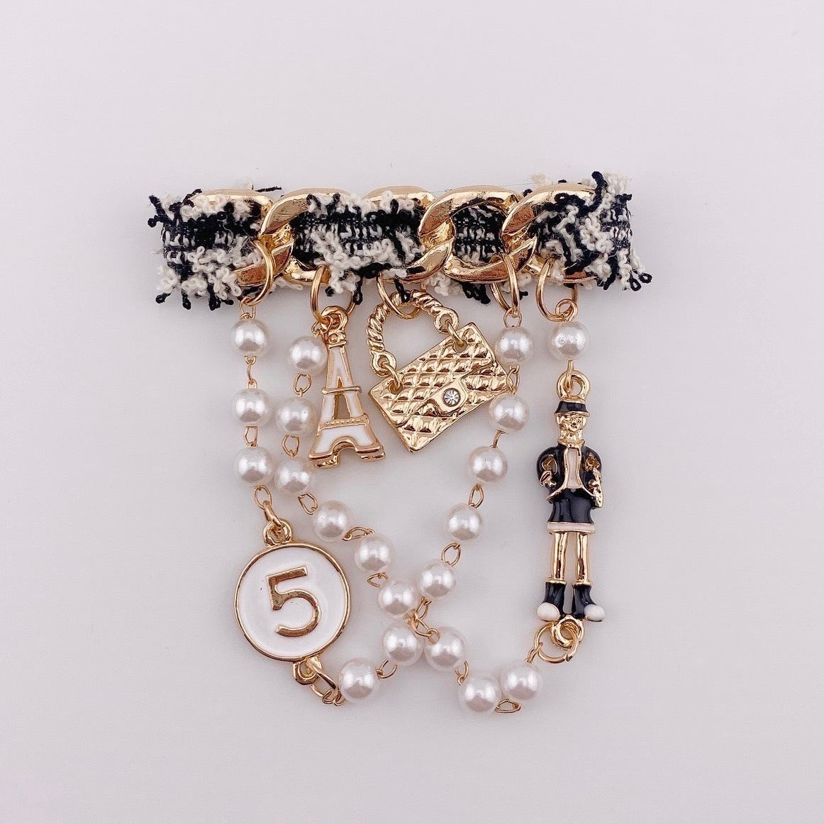 ツイストファイブブローチ ※1/14迄に順次発送予定