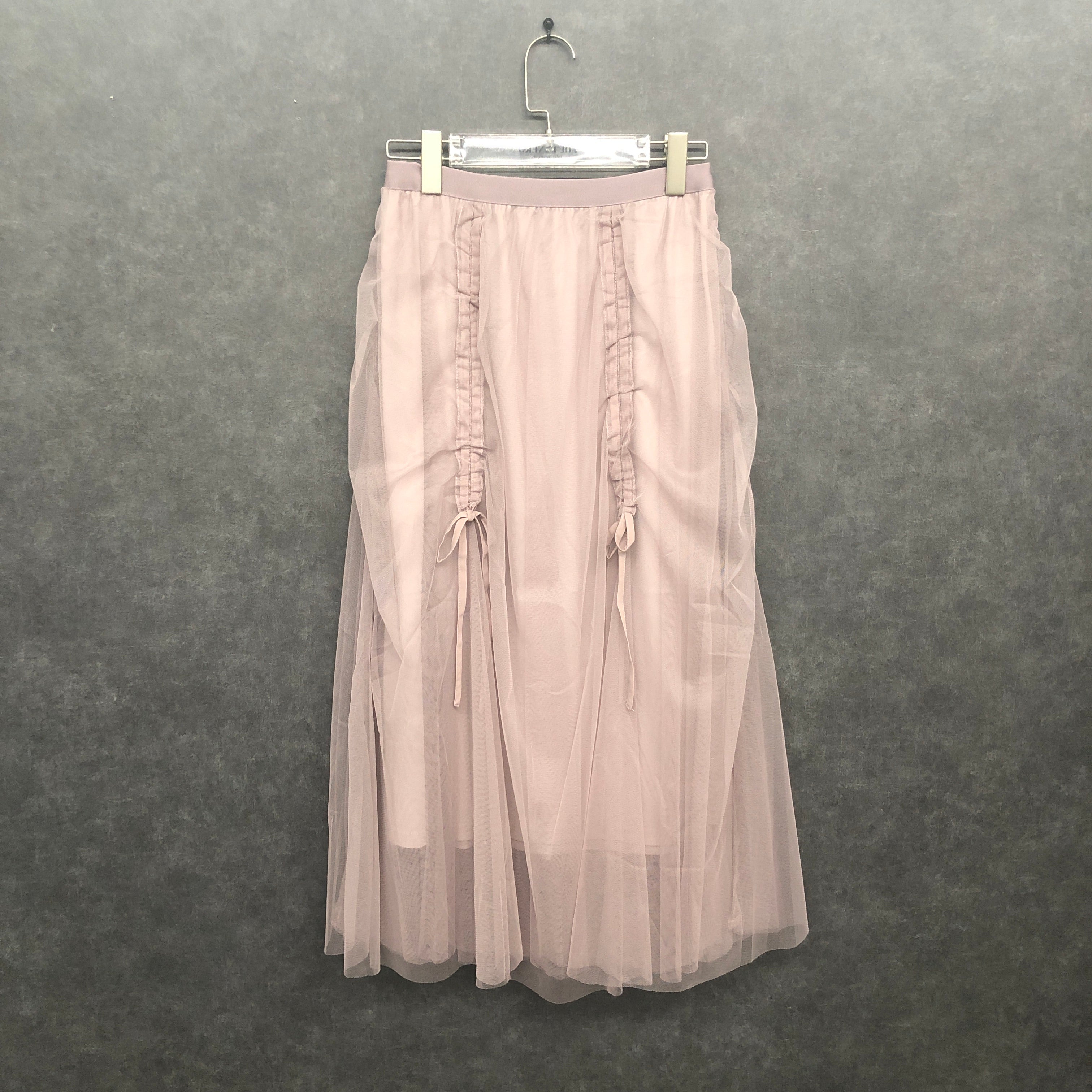 チュールスカートリボン ラベンダー ※10/21迄に順次発送予