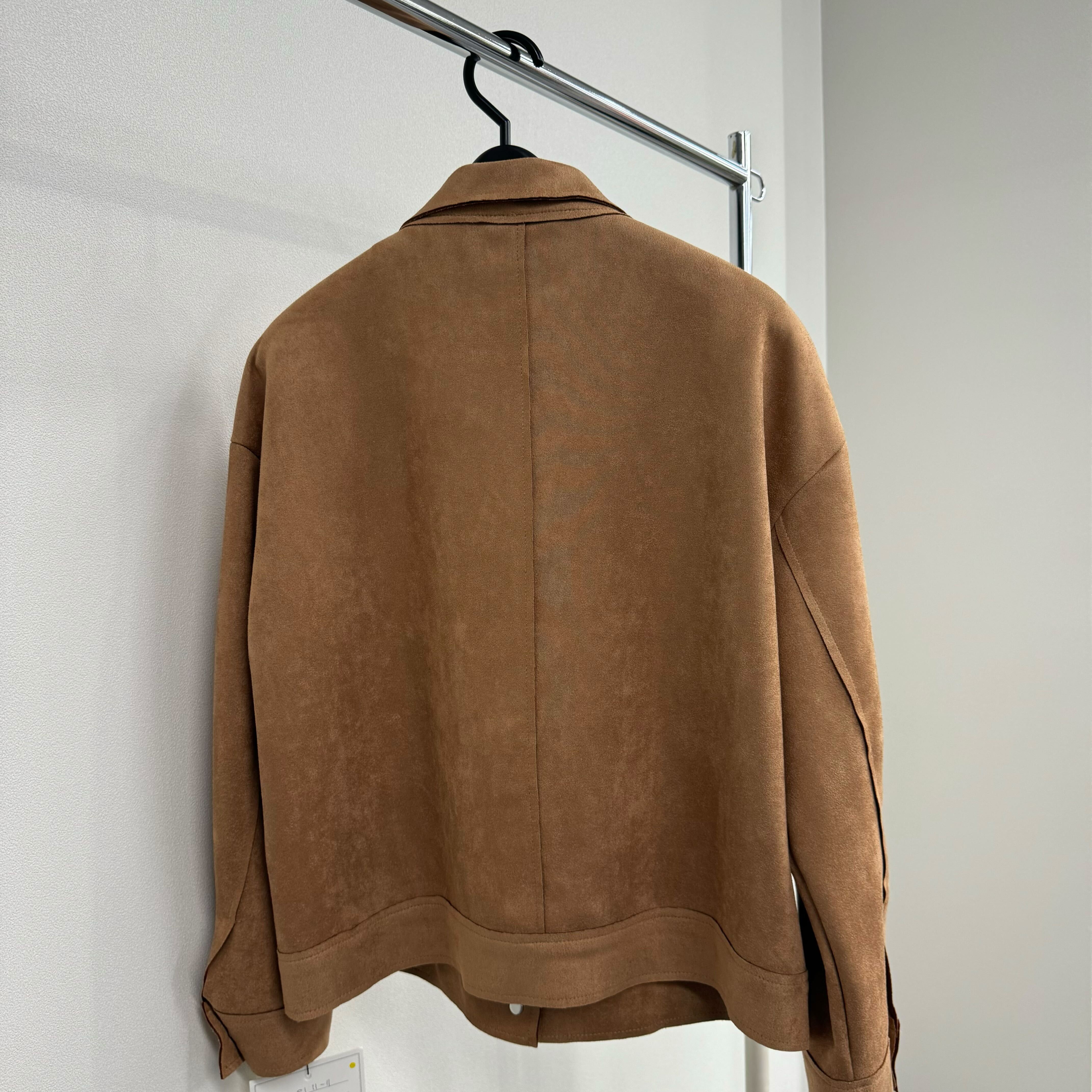 ムートンタッチジャケット モカ※1月上旬迄に順次発送予定