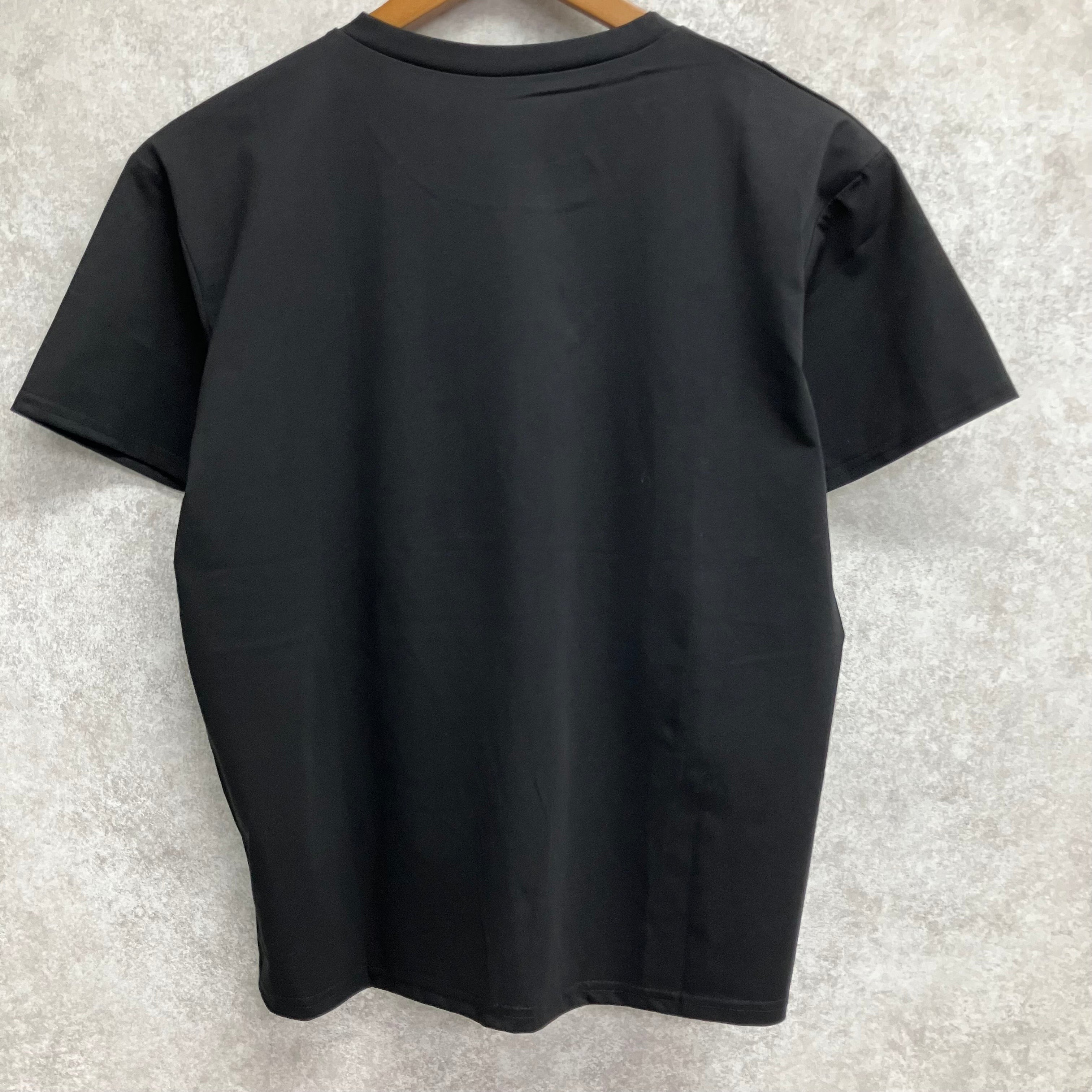 アシンメトリーデザインTシャツ ブラック※9/9~15迄に順次発送予定