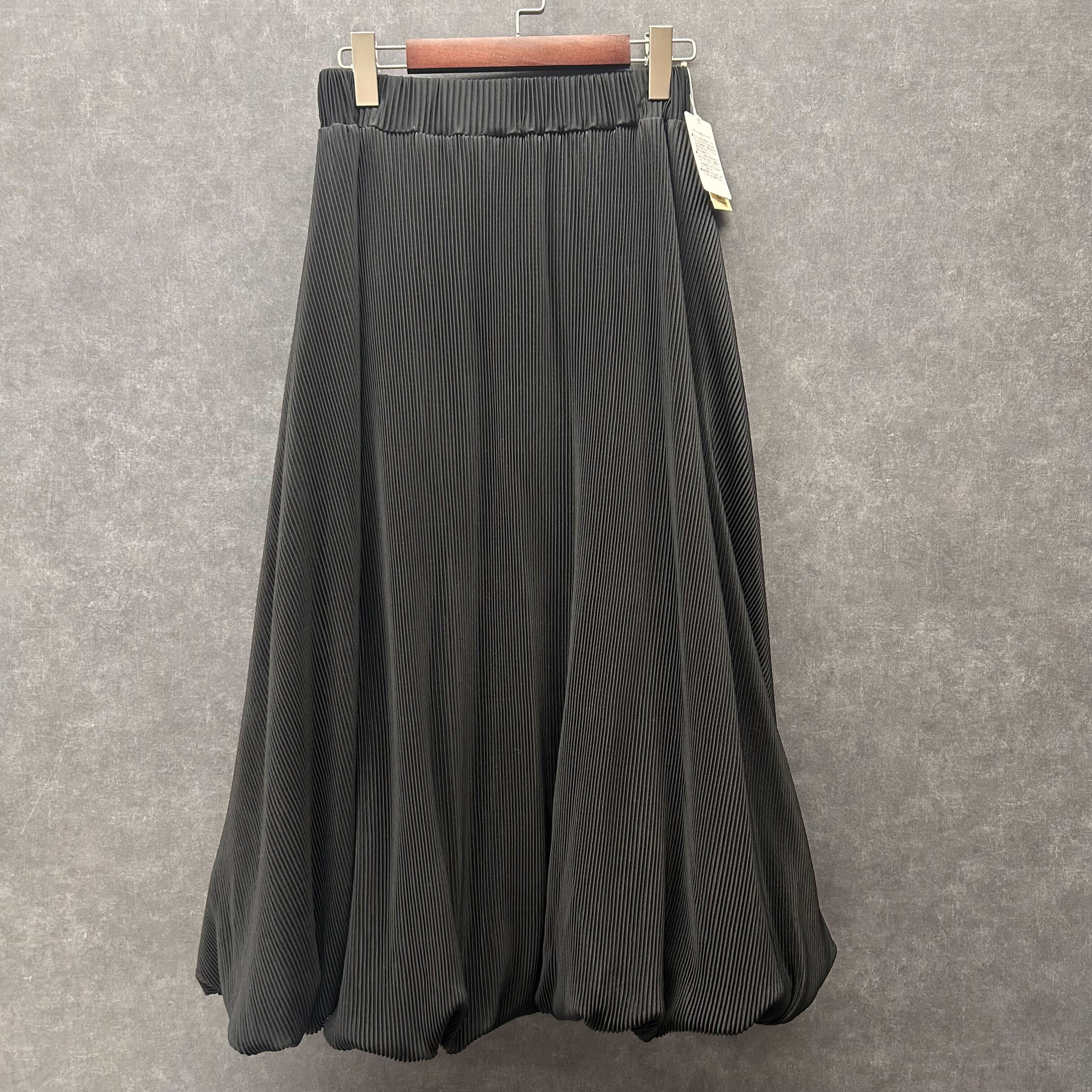 プリーツバルーンスカート ブラック※7/30~8/5迄に順次発送予定