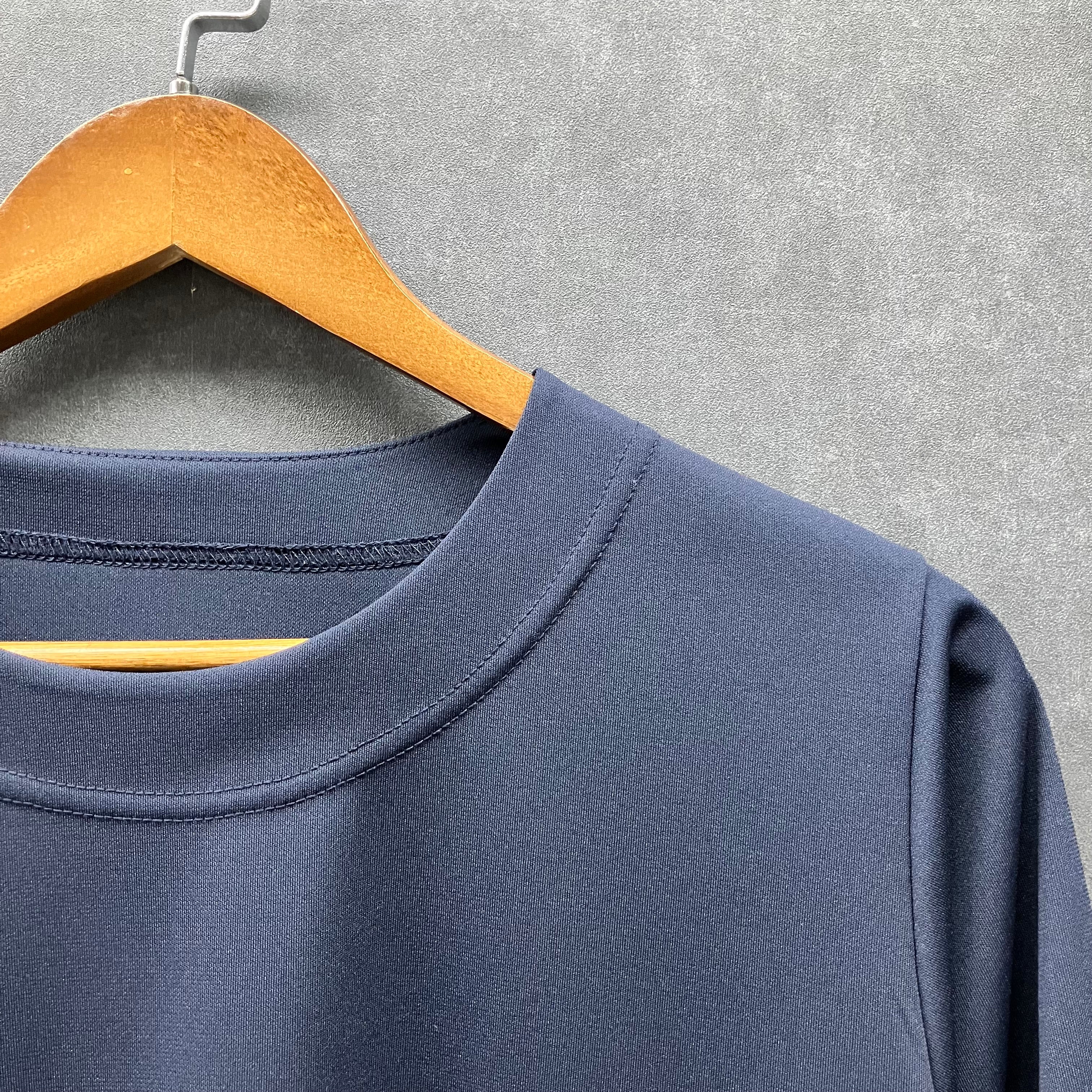 【在庫5点以下】袖リボントップス ネイビー※4/15迄に順次発送予定