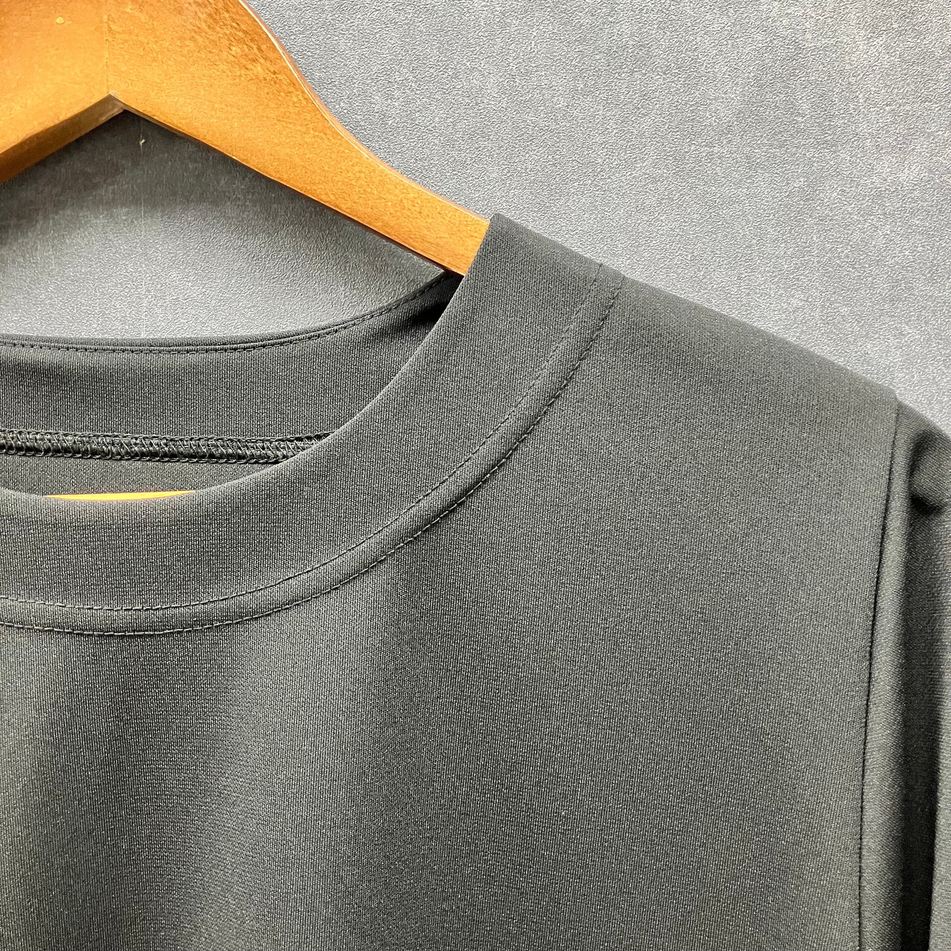 【在庫5点以下】袖リボントップス ブラック※4/15迄に順次発送予定