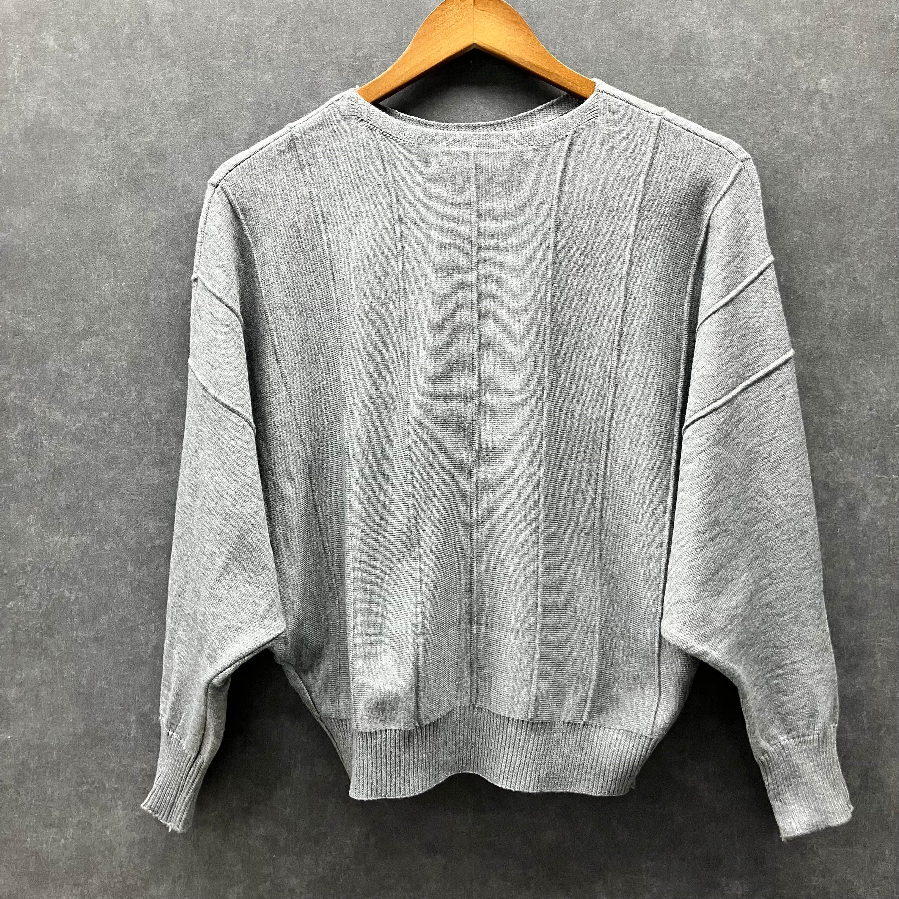 ドルマンセーター グレー※3/25迄に順次発送予定