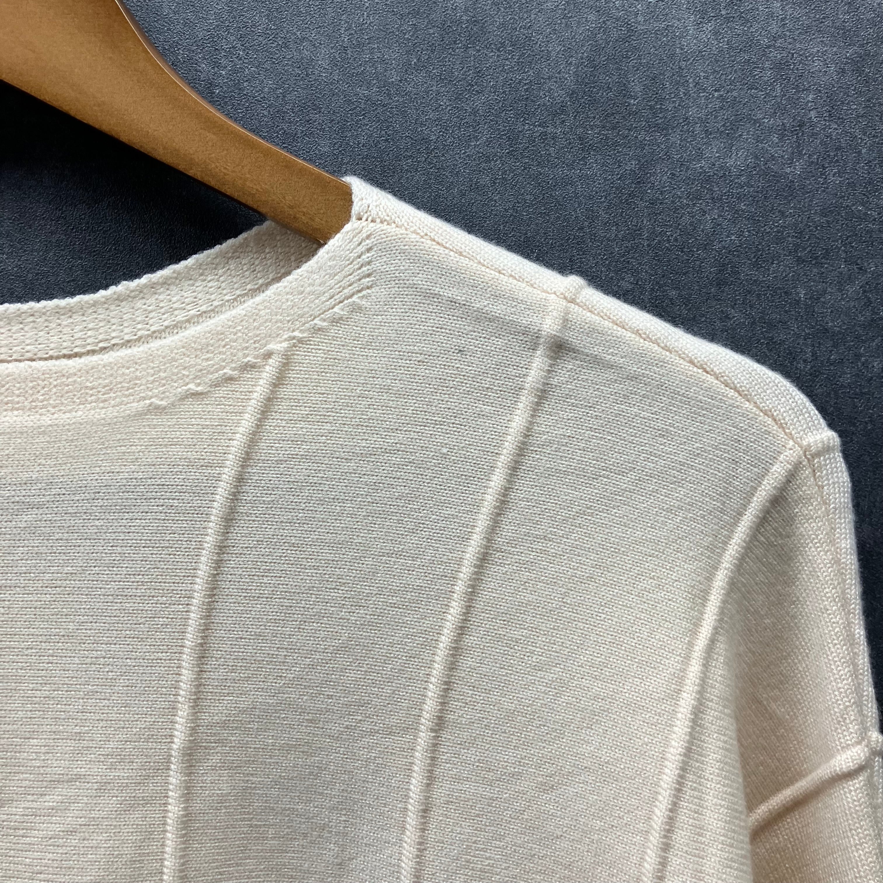 ドルマンセーター ベージュ※3/25迄に順次発送予定