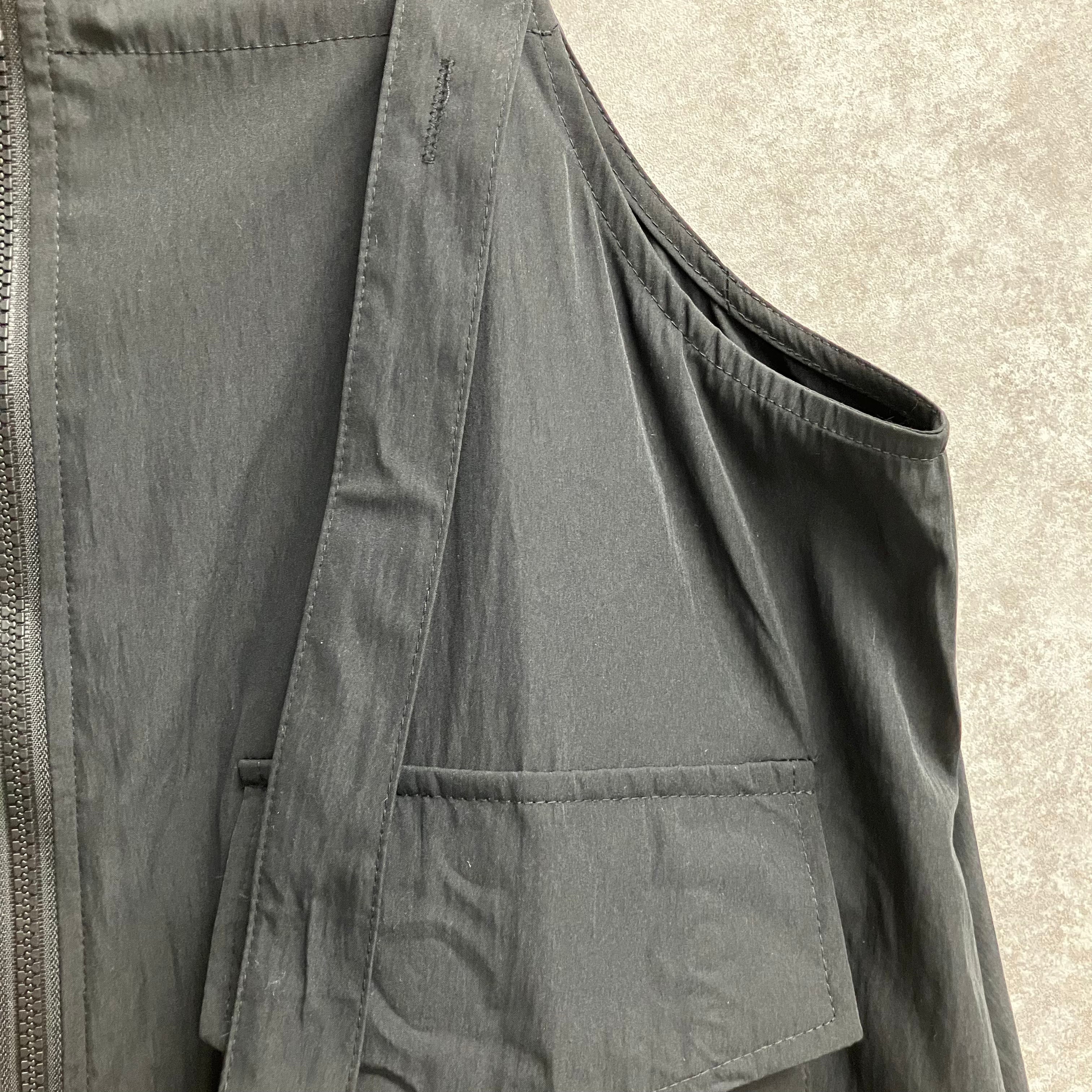 センタージップサロペット ブラック※8/6~12迄に順次発送予定