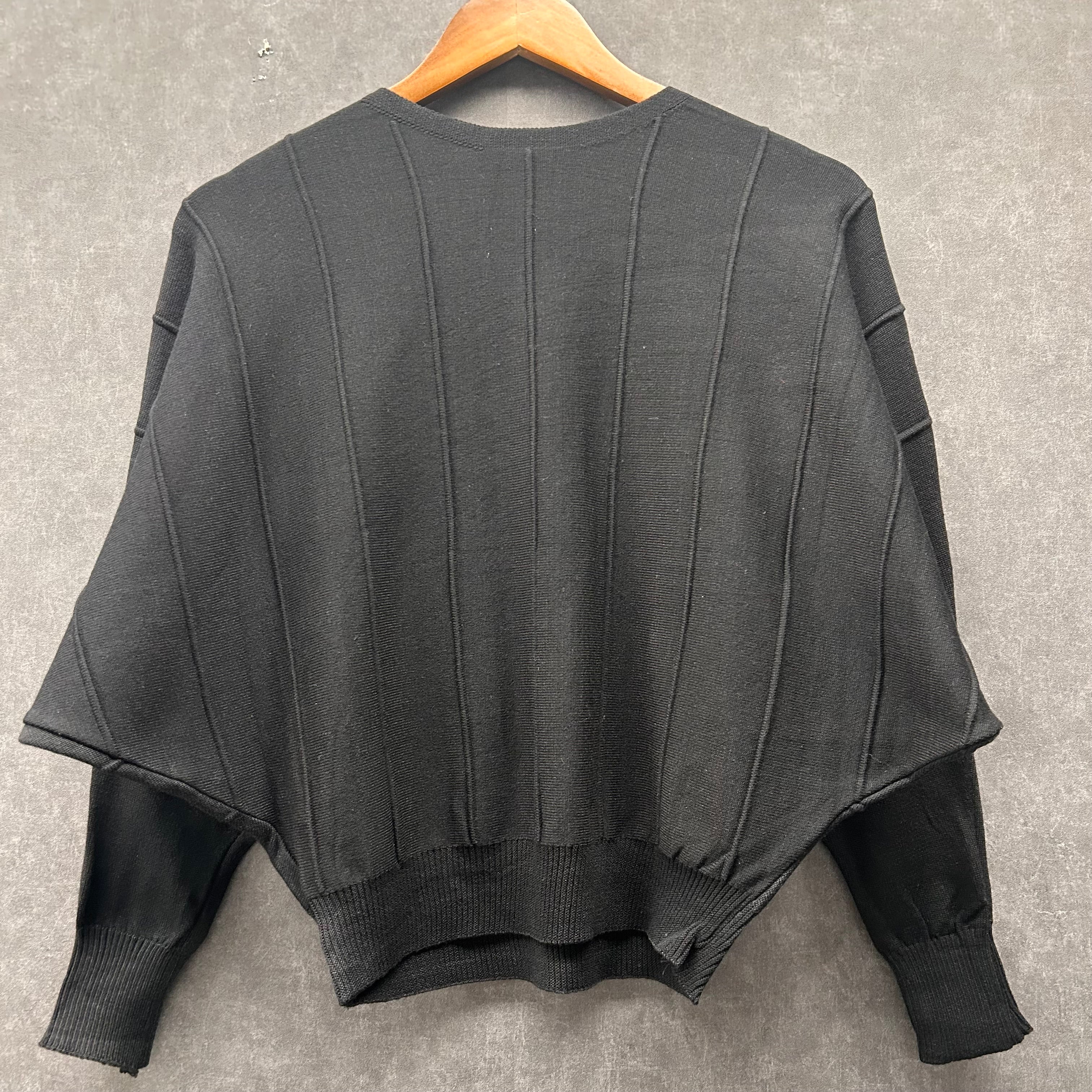 ドルマンセーター ブラック※3/25迄に順次発送予定