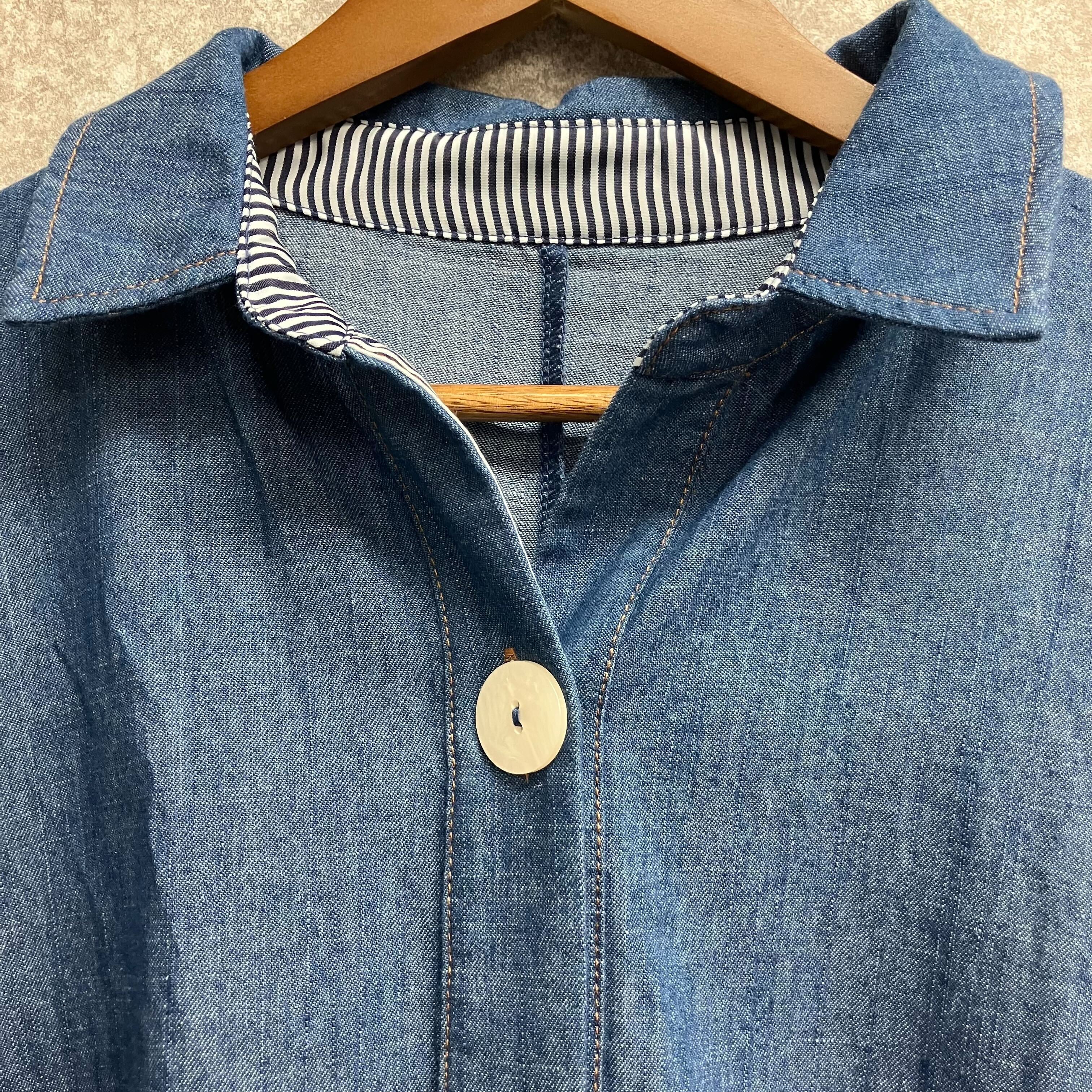 デニムワンピース ブルー※4/15迄に順次発送予定