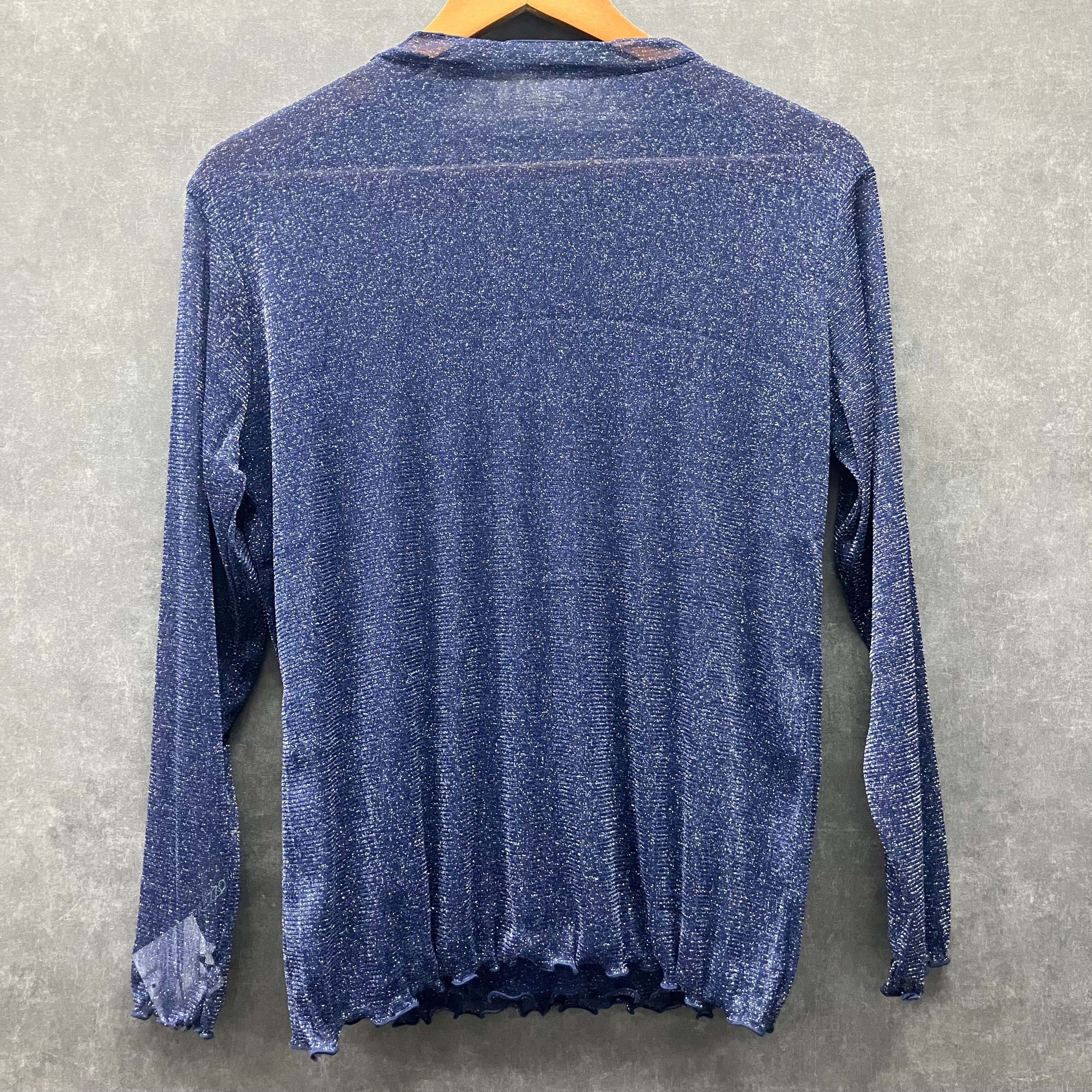 ラメシアートップス ネイビー※4/1迄に順次発送予定