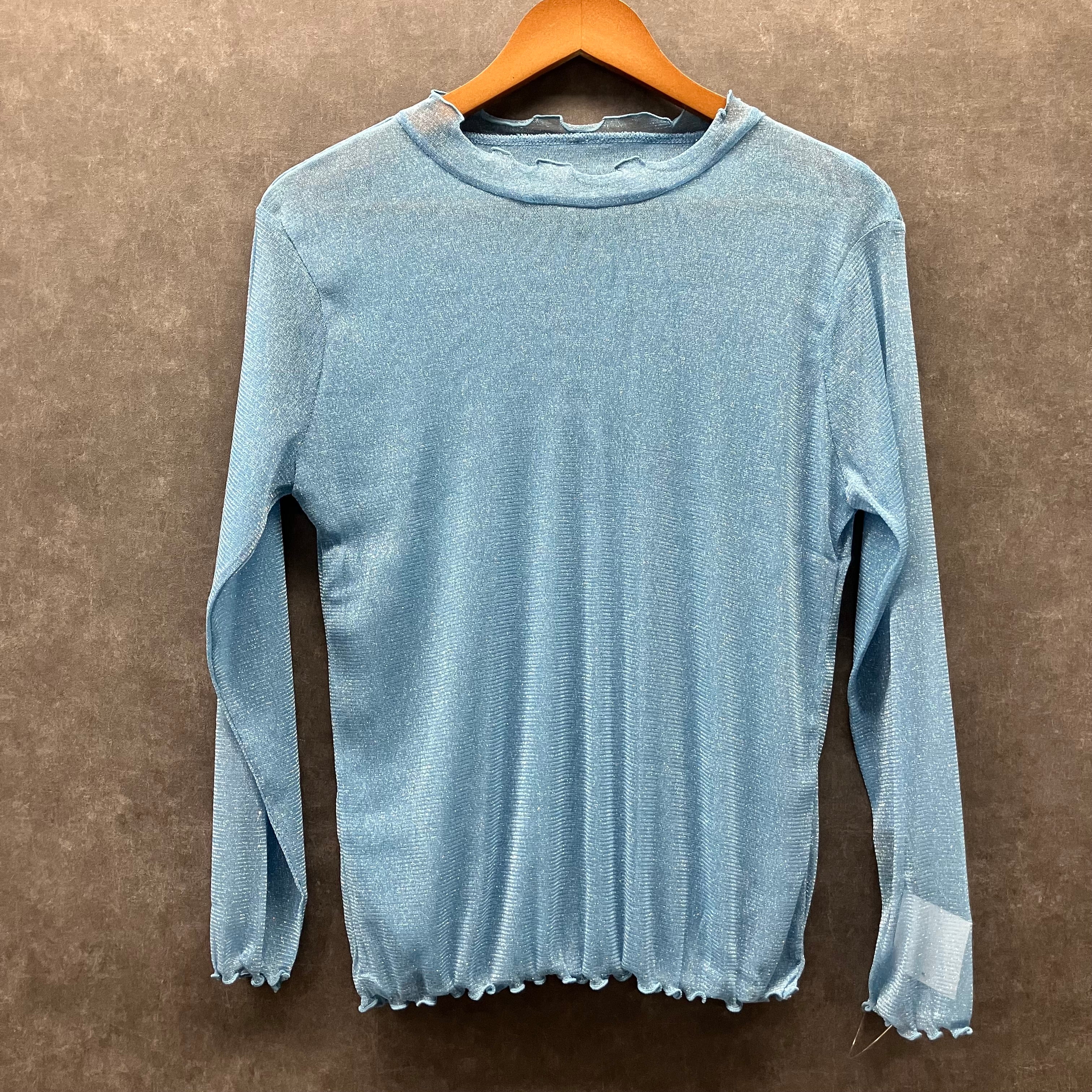 ラメシアートップス ブルー※4/1迄に順次発送予定