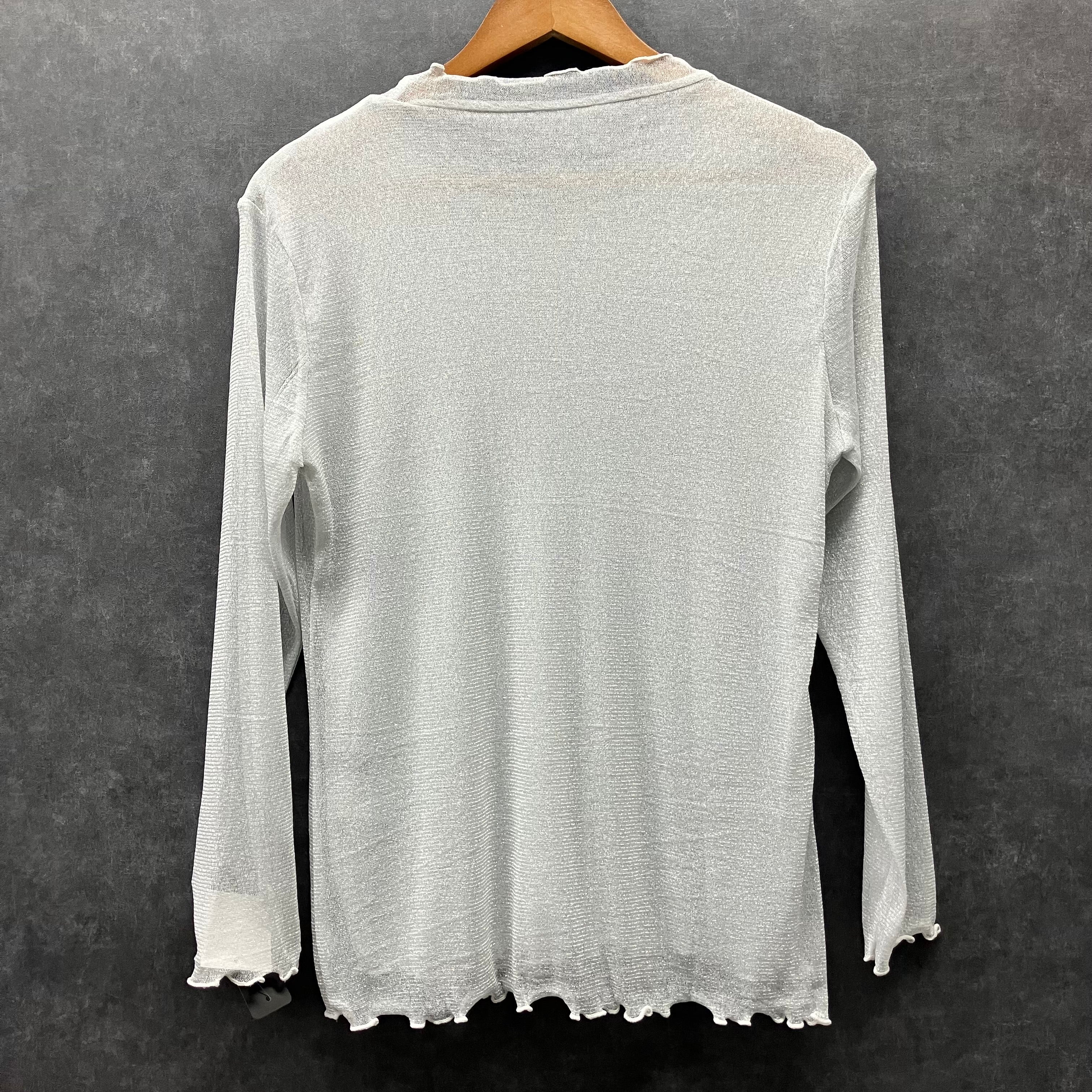 ラメシアートップス ホワイト※4/1迄に順次発送予定