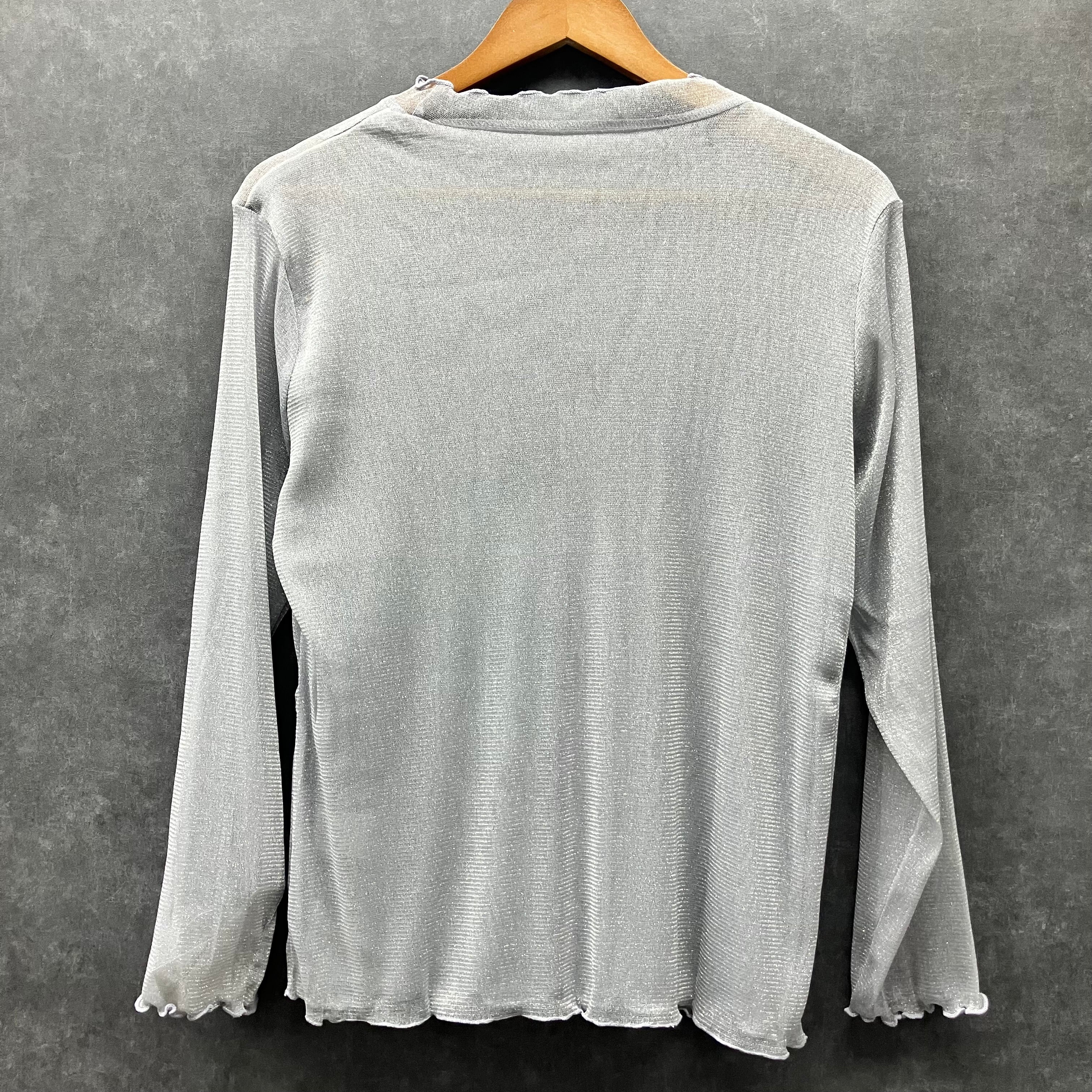 ラメシアートップス グレー※4/1迄に順次発送予定