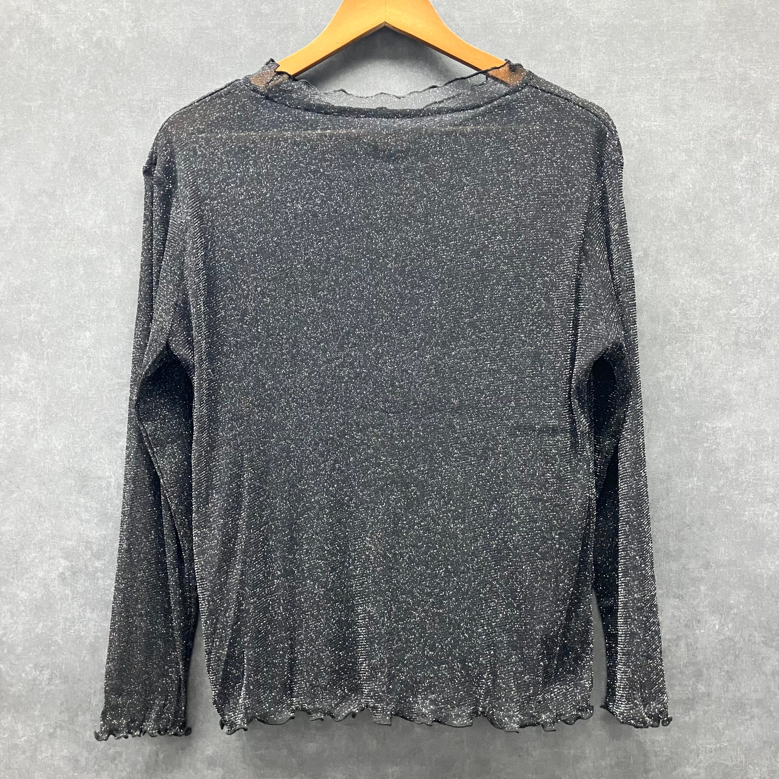 ラメシアートップス ブラック※4/1迄に順次発送予定