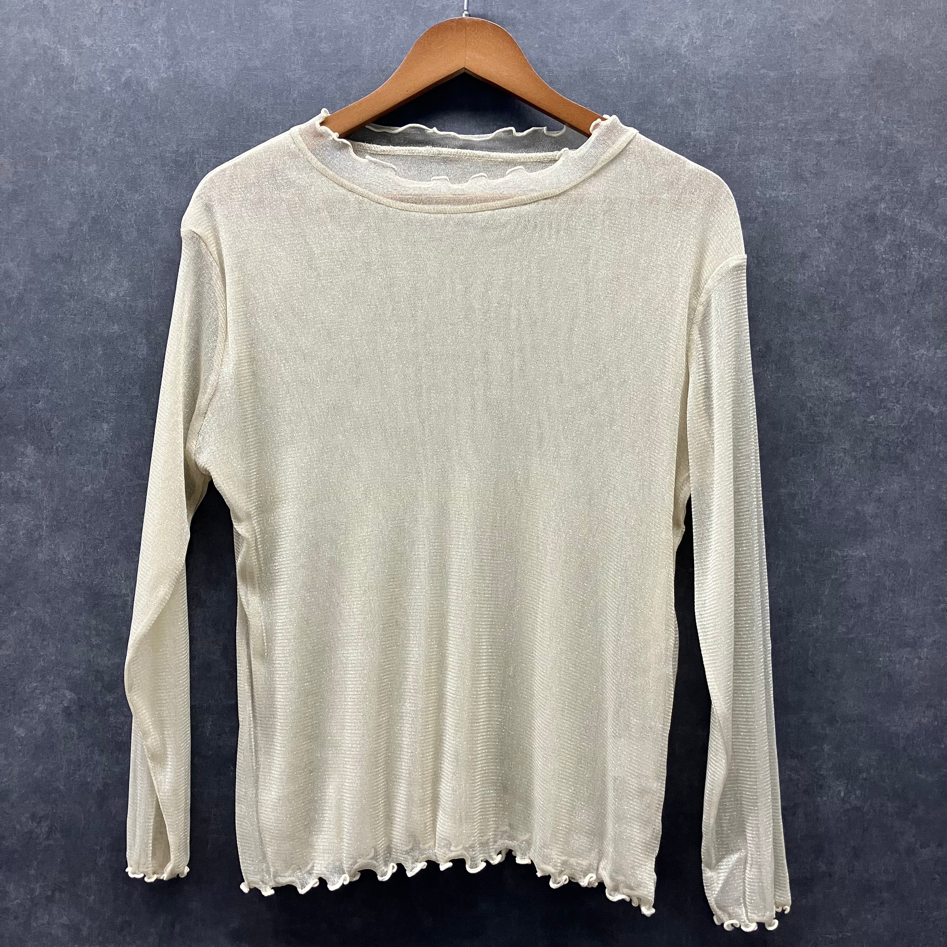 ラメシアートップス アイボリー※4/1迄に順次発送予定