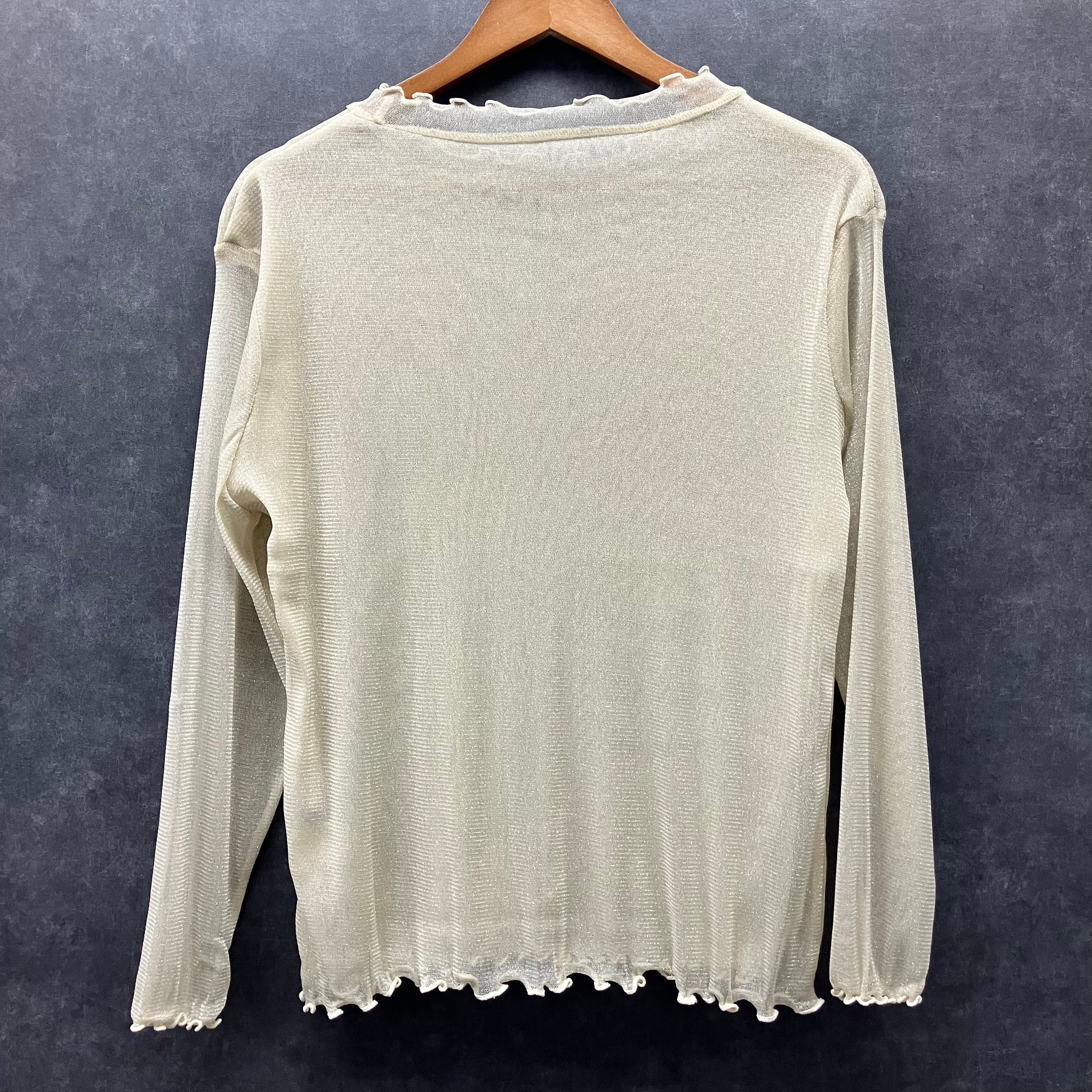 ラメシアートップス アイボリー※4/1迄に順次発送予定